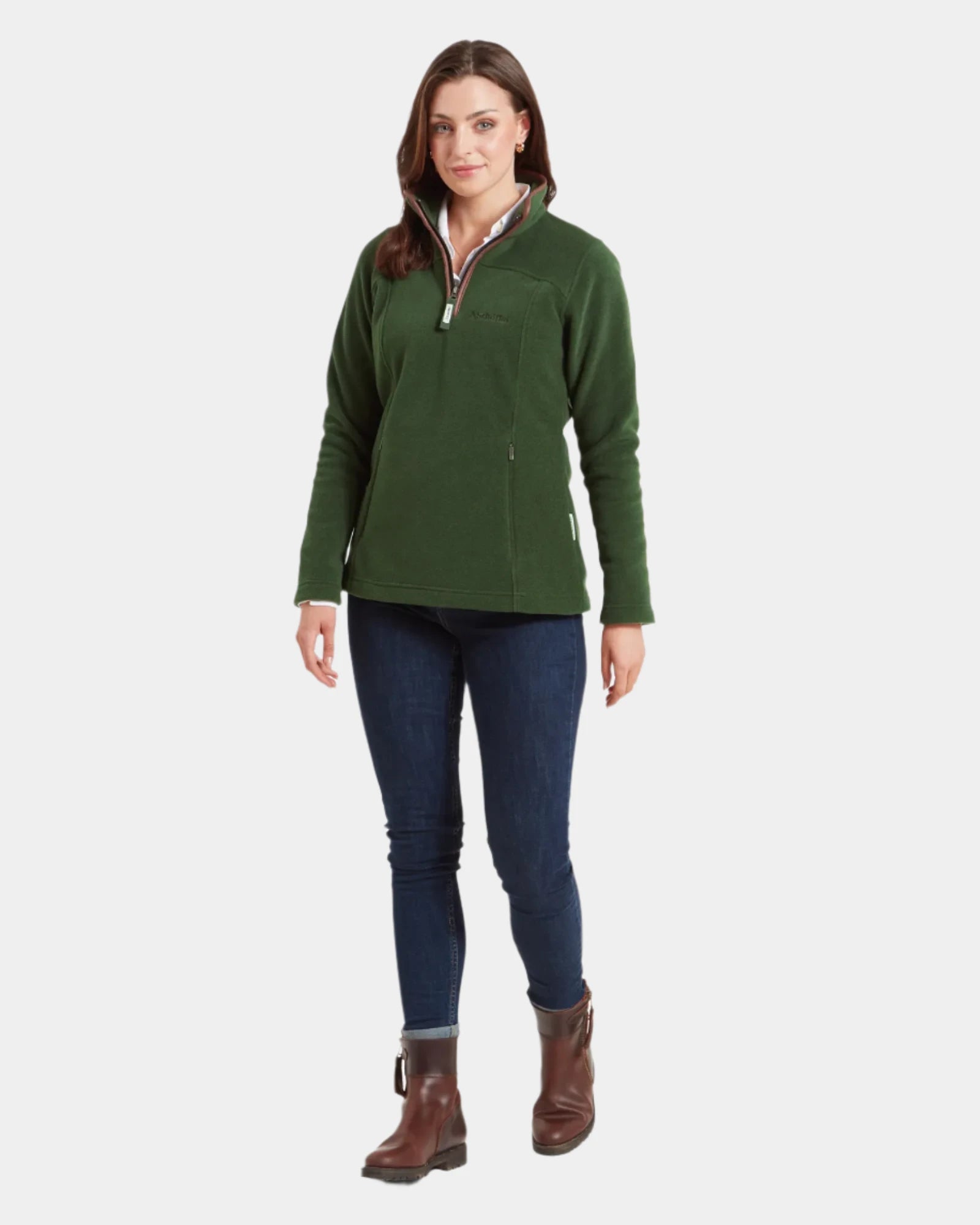 Tilton II Forest Quarter Zip Fleece
