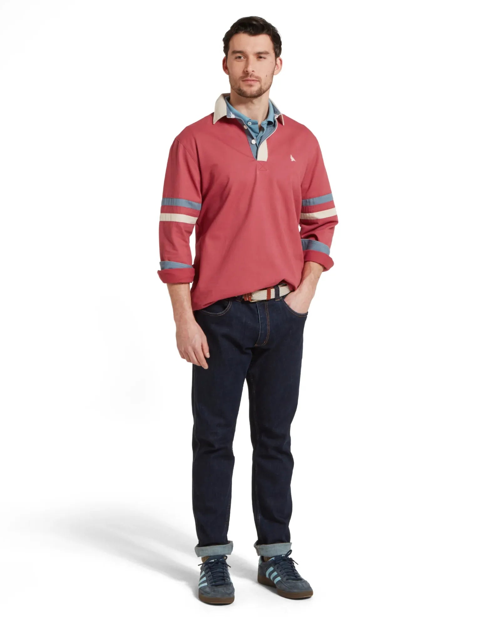 Truro Deck Shirt - Slate Red