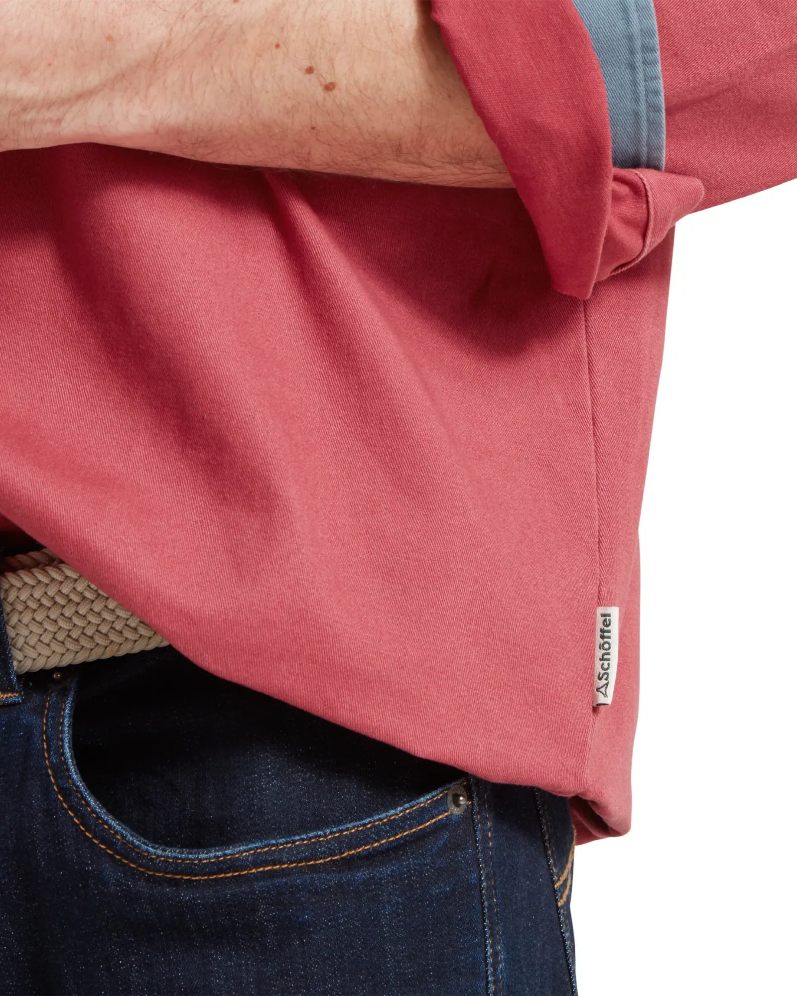 Truro Deck Shirt - Slate Red