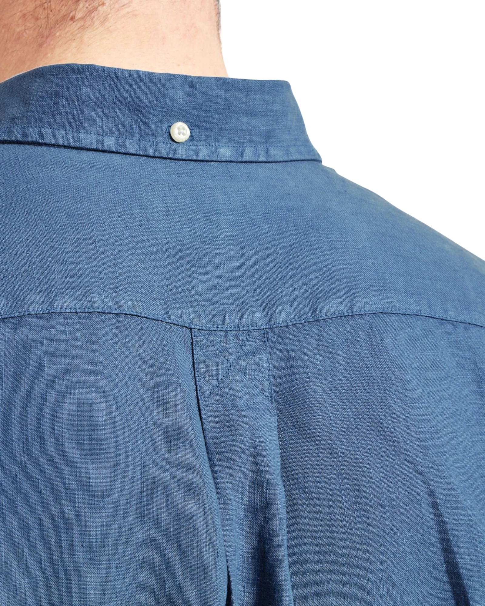 Walsingham Linen Shirt - French Navy
