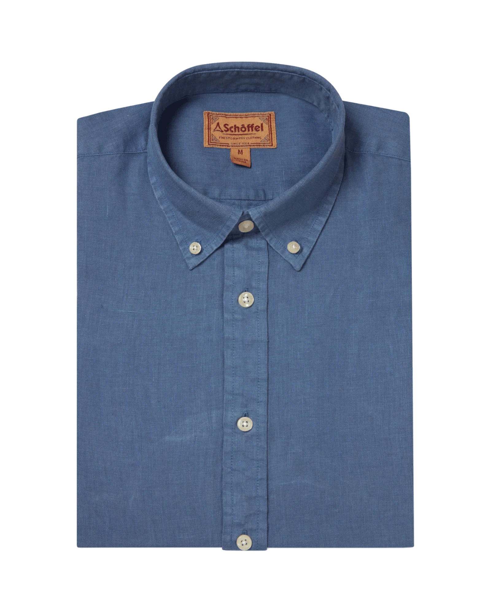 Walsingham Linen Shirt - French Navy