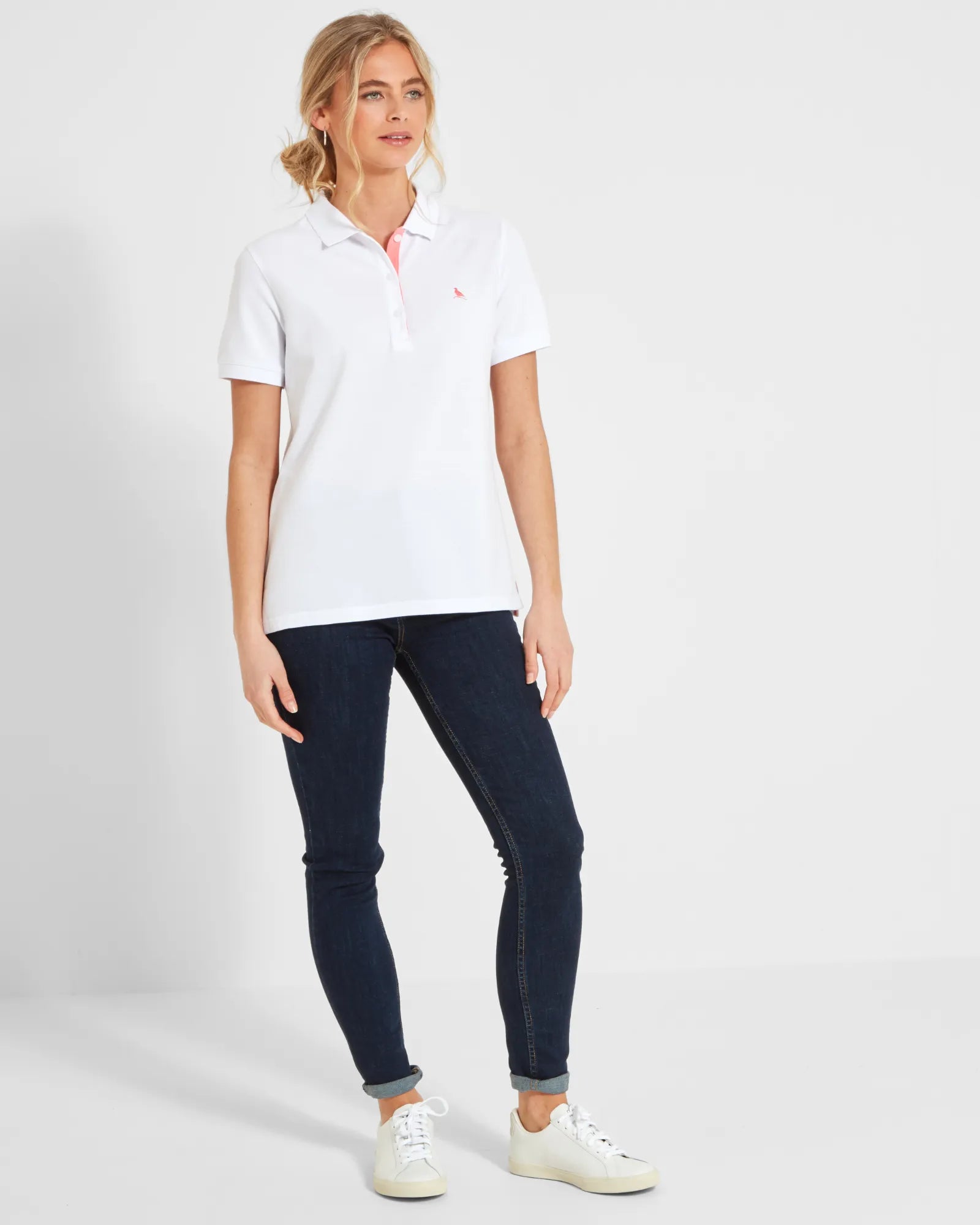Women's St Ives Polo Shirt - White