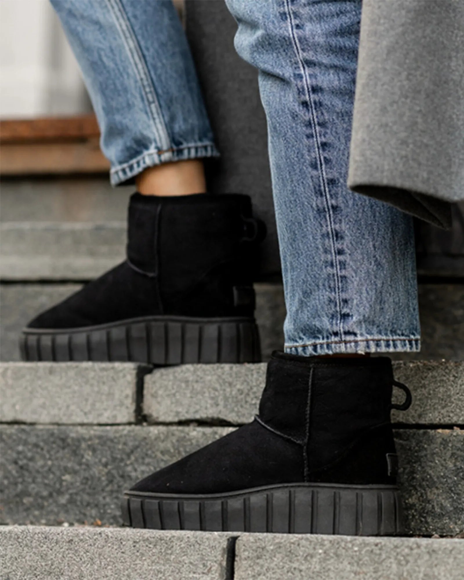 Alexa Ankle Boots - Black
