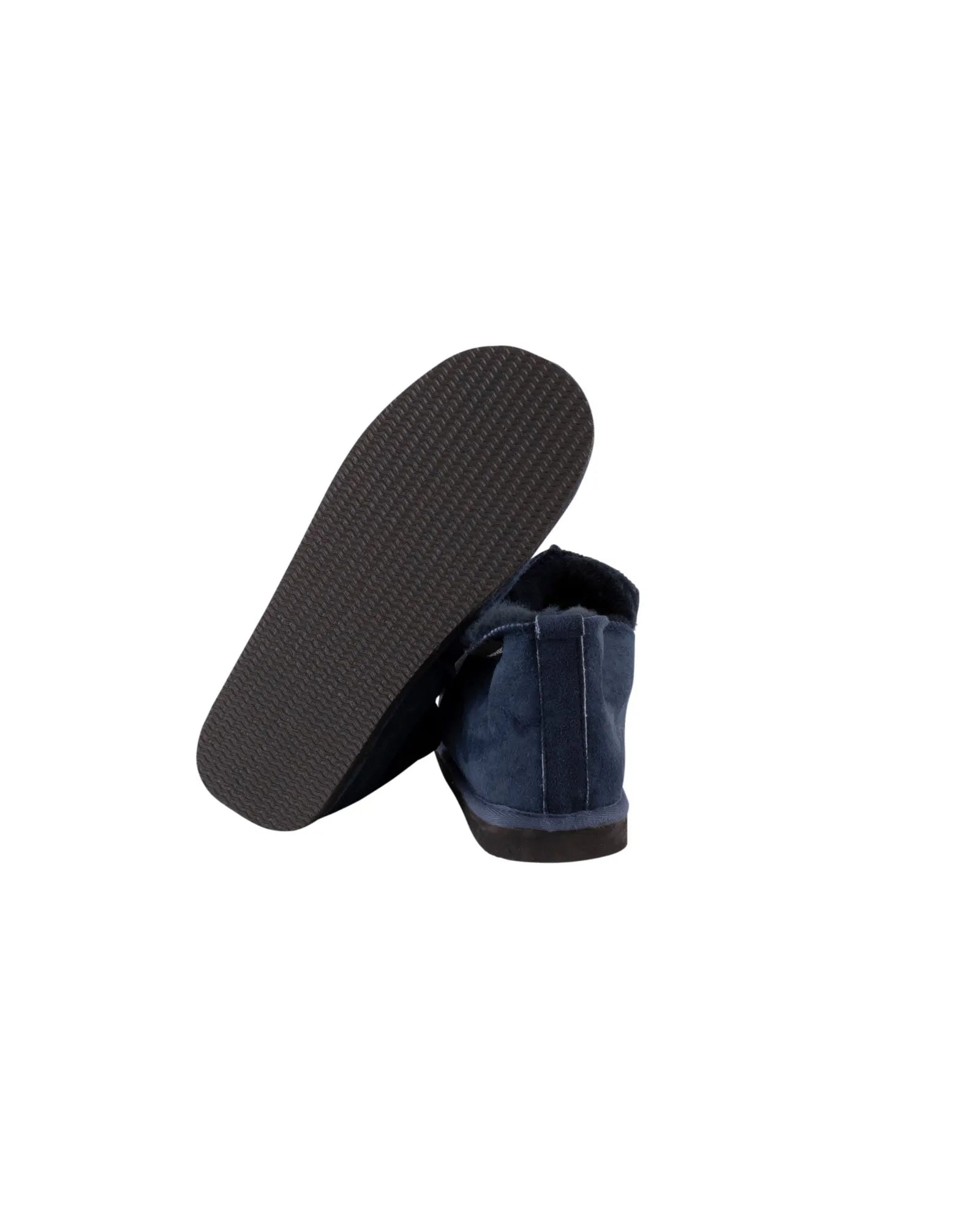 Anton Soft Ankle Slippers - Dark Navy