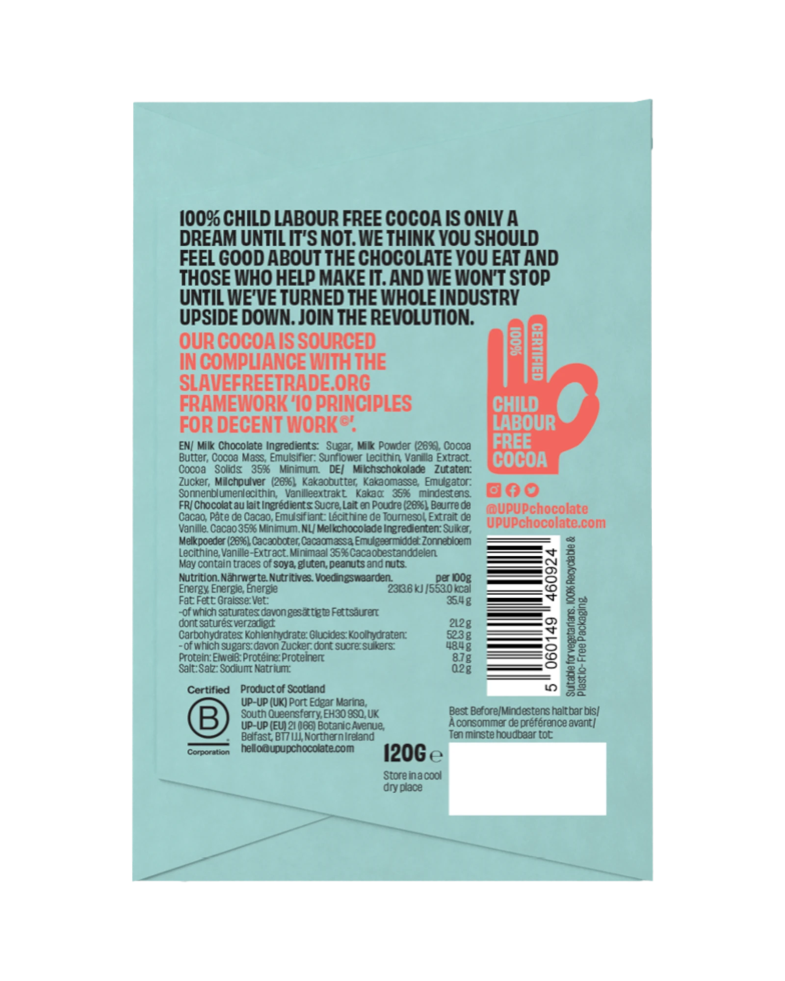 Original Milk Chocolate 120g