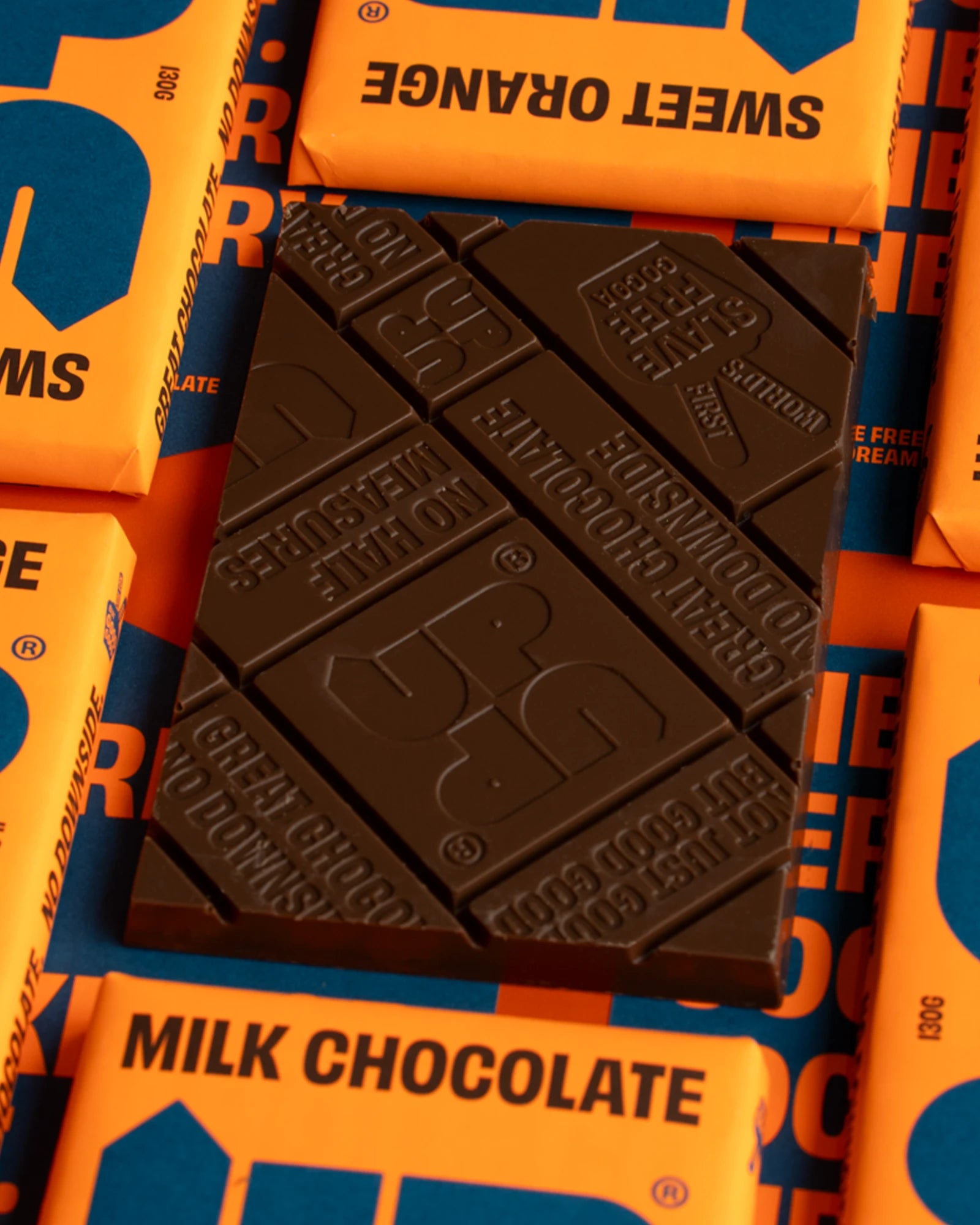 Sweet Orange Milk Chocolate 120g