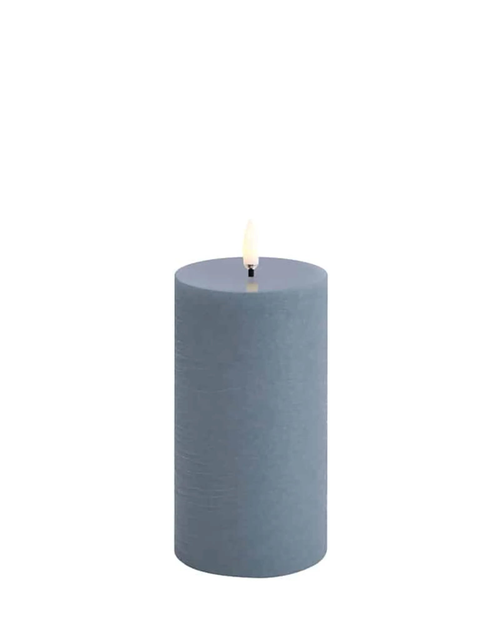 LED Pillar Candle - Hazy Blue