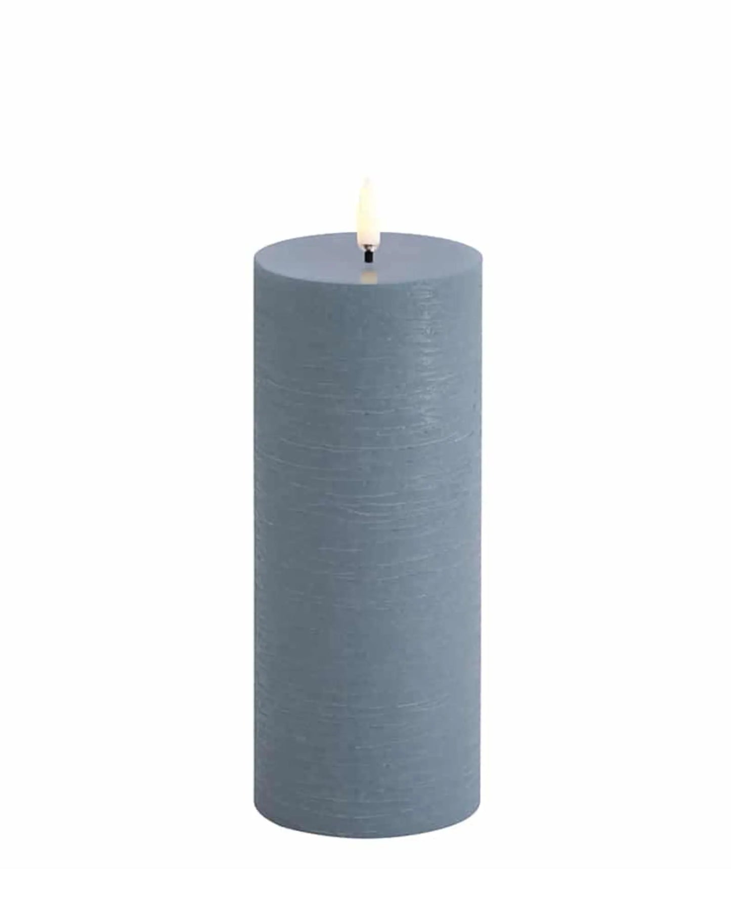 LED Pillar Candle - Hazy Blue