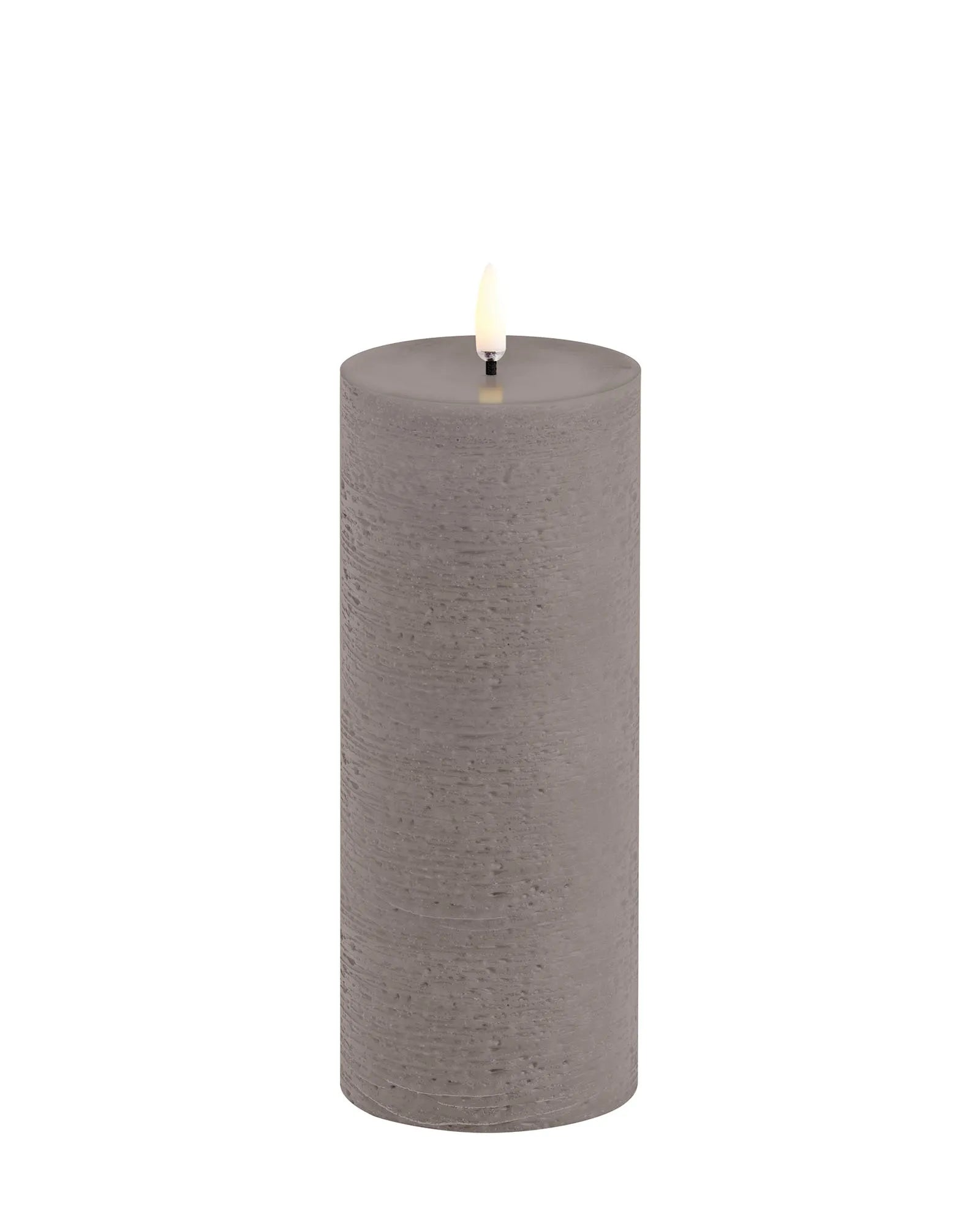 LED Pillar Candle - Sandstone