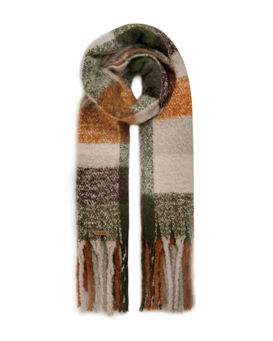 Austell Eco Cosy Scarf - Pearl Grey