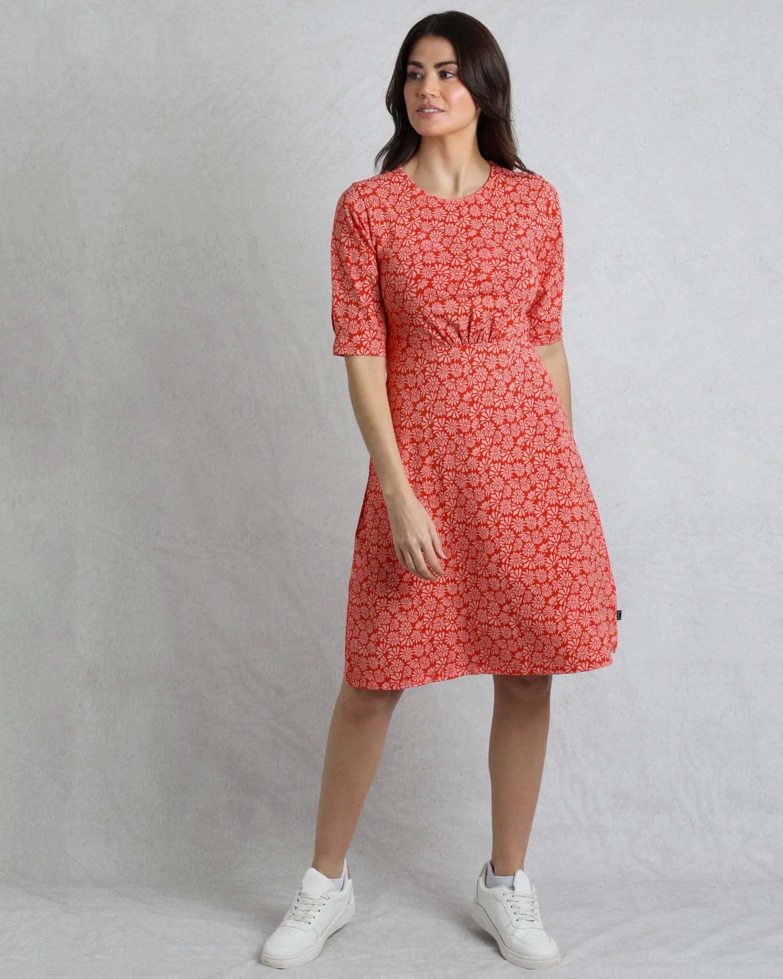 Cassandra Dress - Crimson