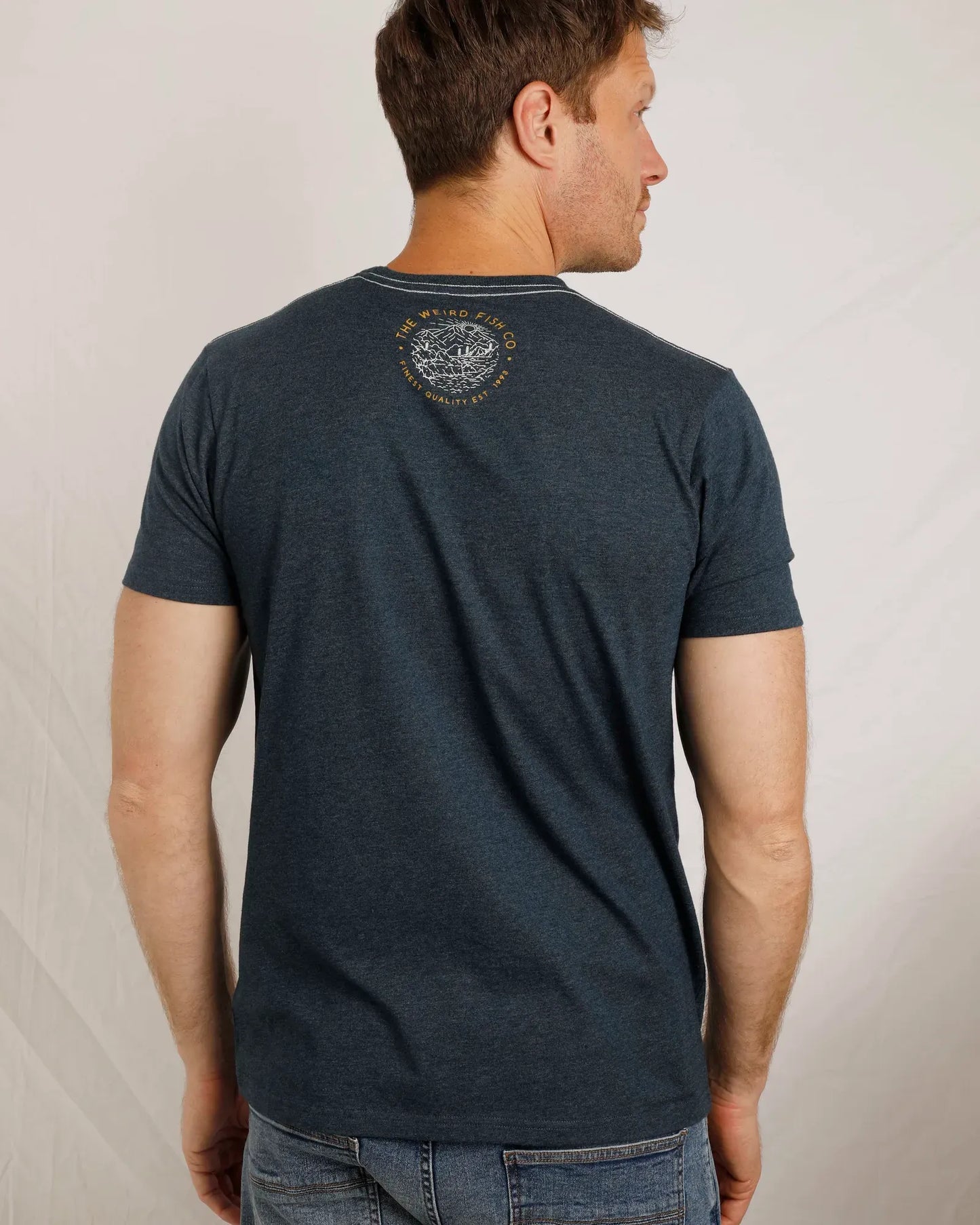 Lakes & Peaks Graphic T-Shirt - Navy