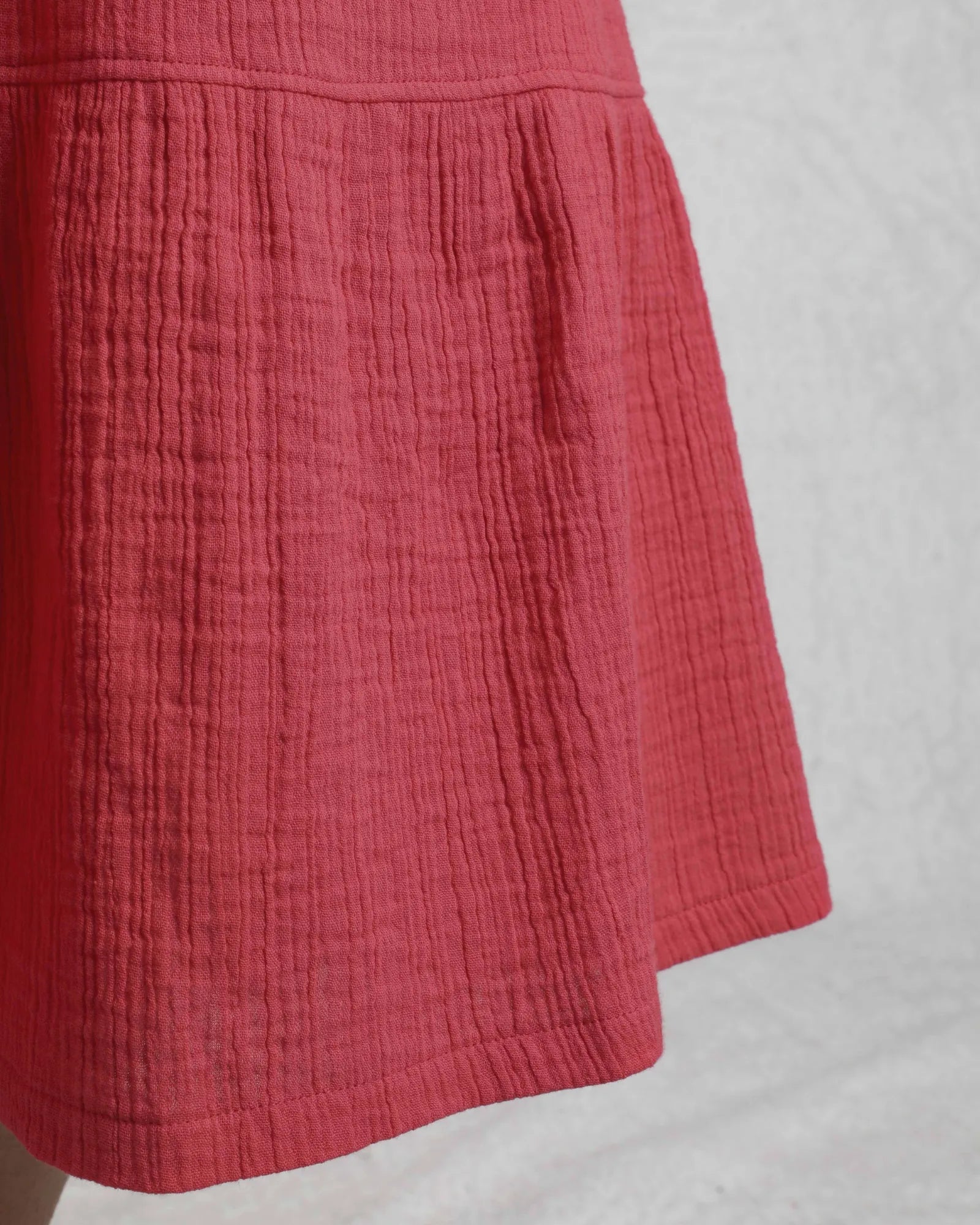 Lathika Skirt - Crimson