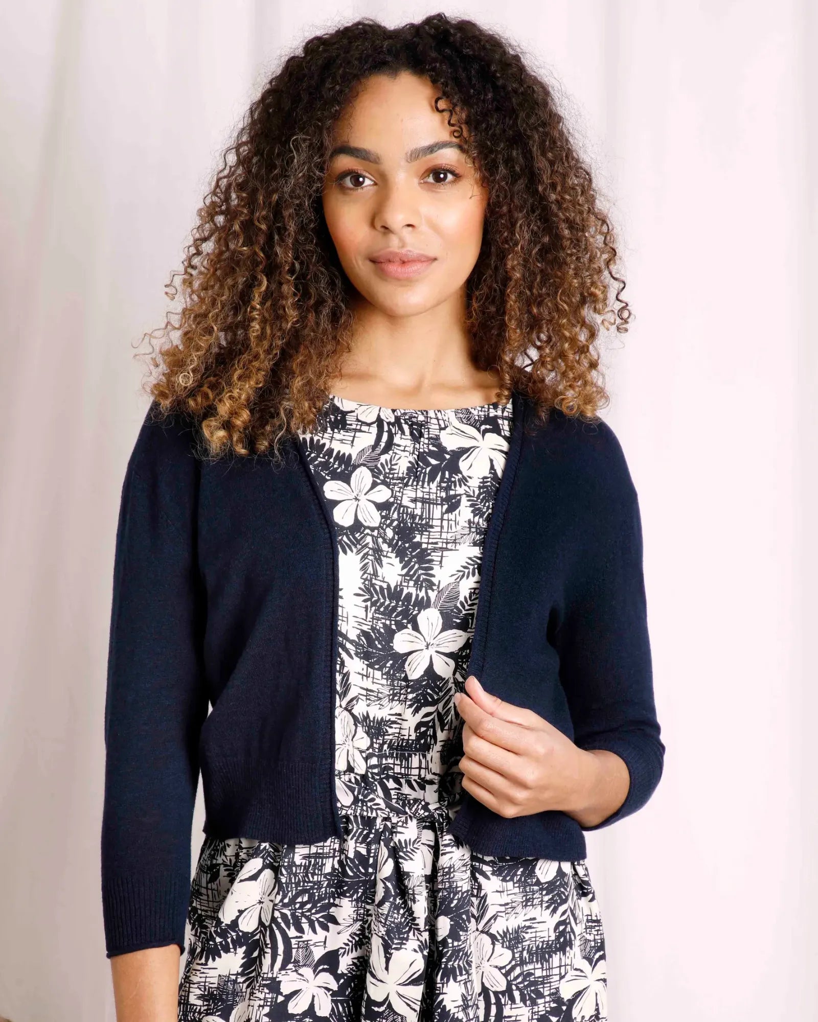 Limon Navy Outfitter Cardigan