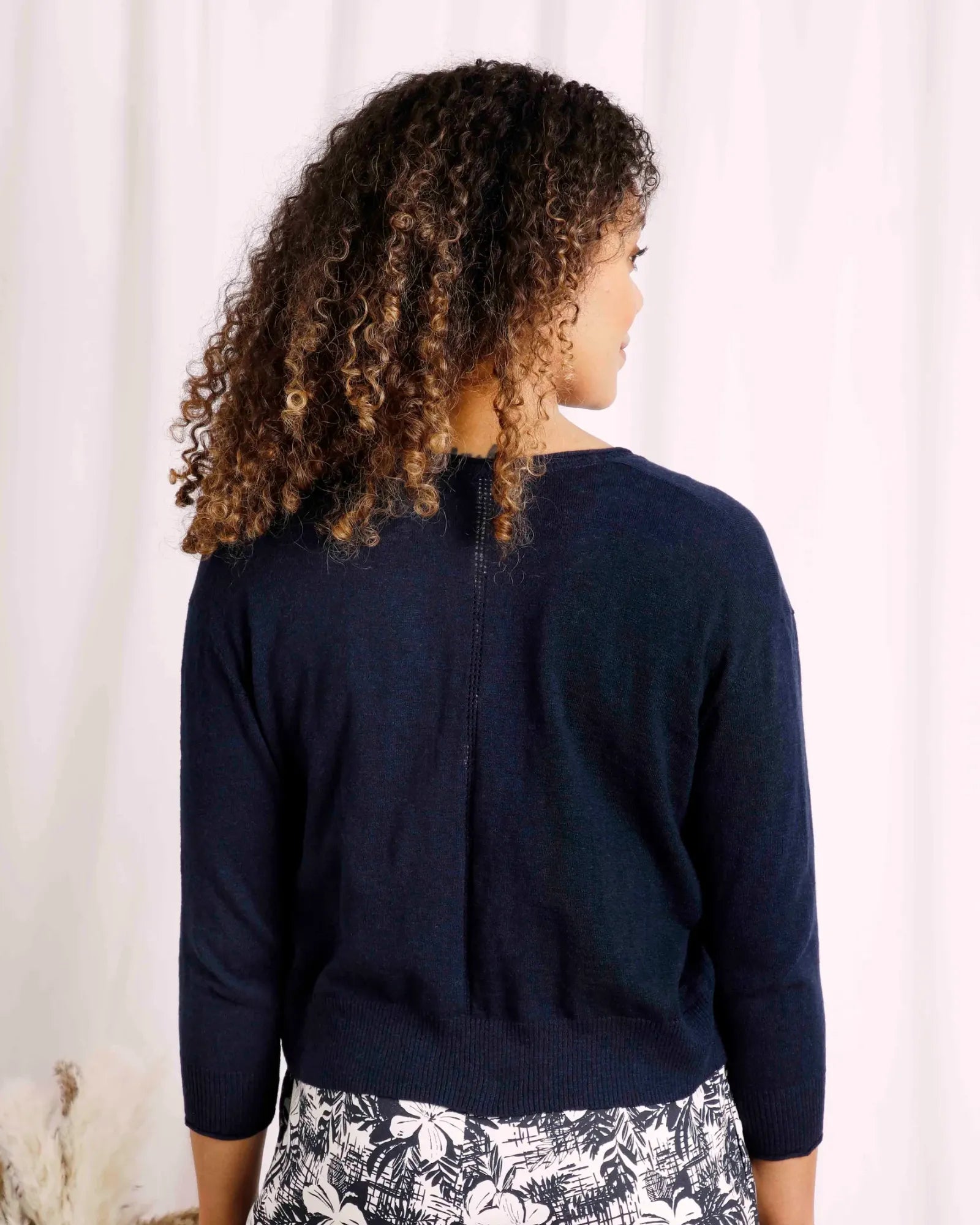 Limon Navy Outfitter Cardigan