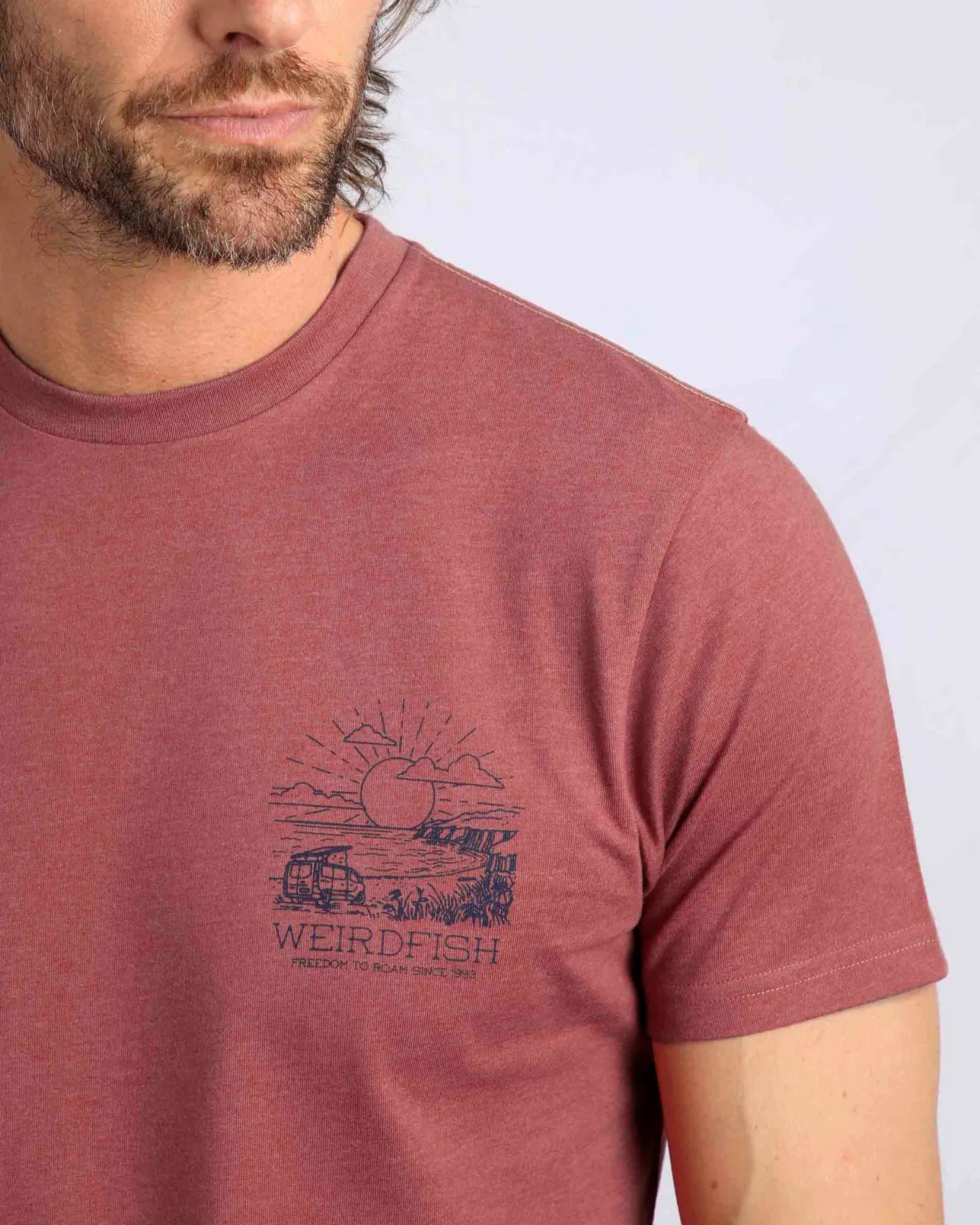 Roamer Rosewood Eco Graphic T-Shirt