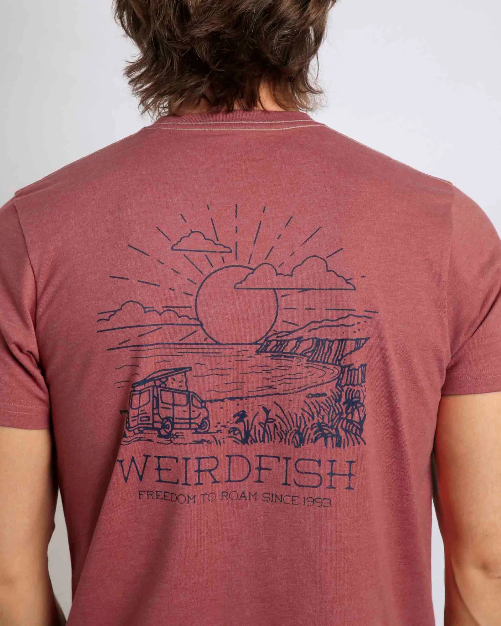 Roamer Rosewood Eco Graphic T-Shirt