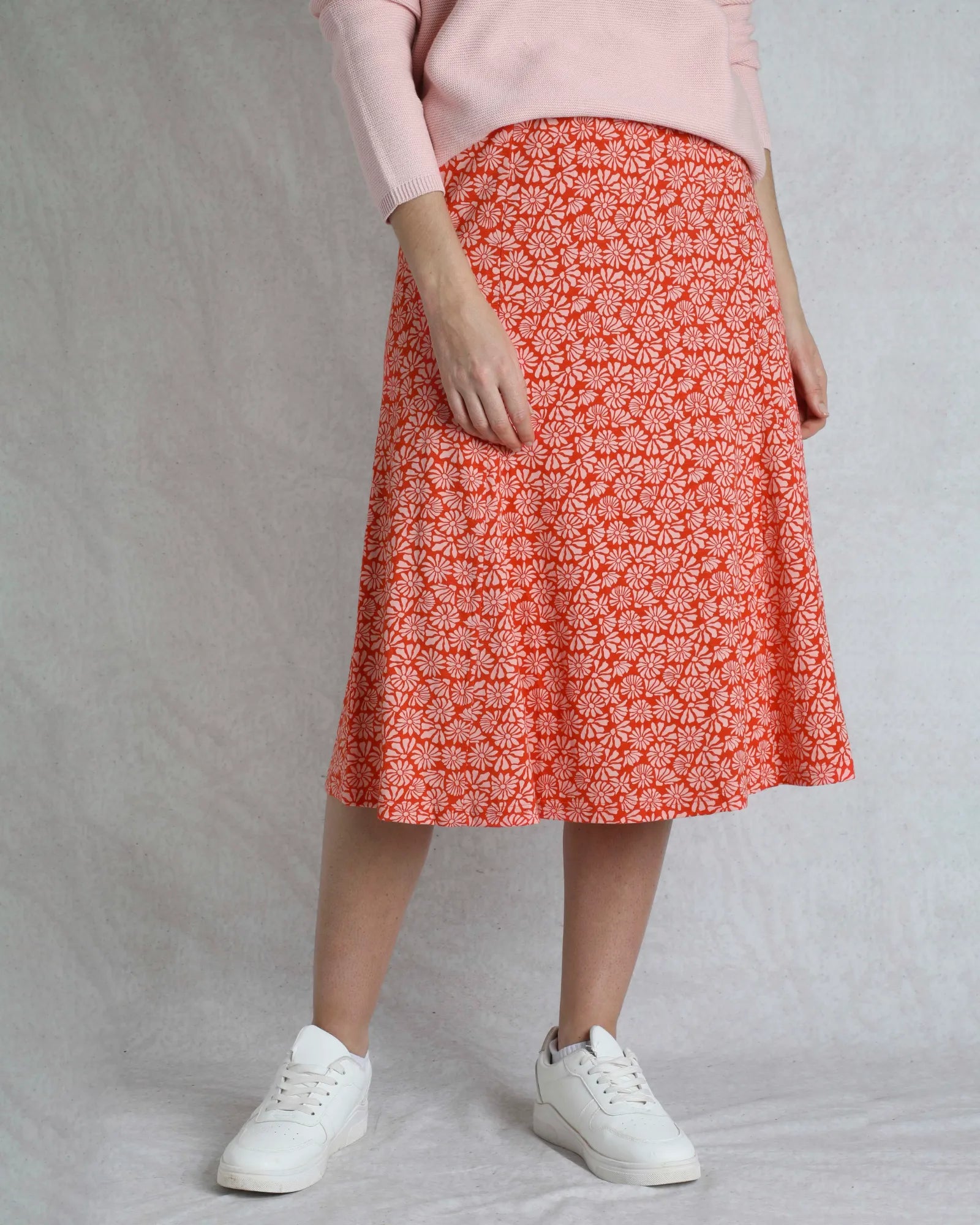 Romaro Skirt - Crimson