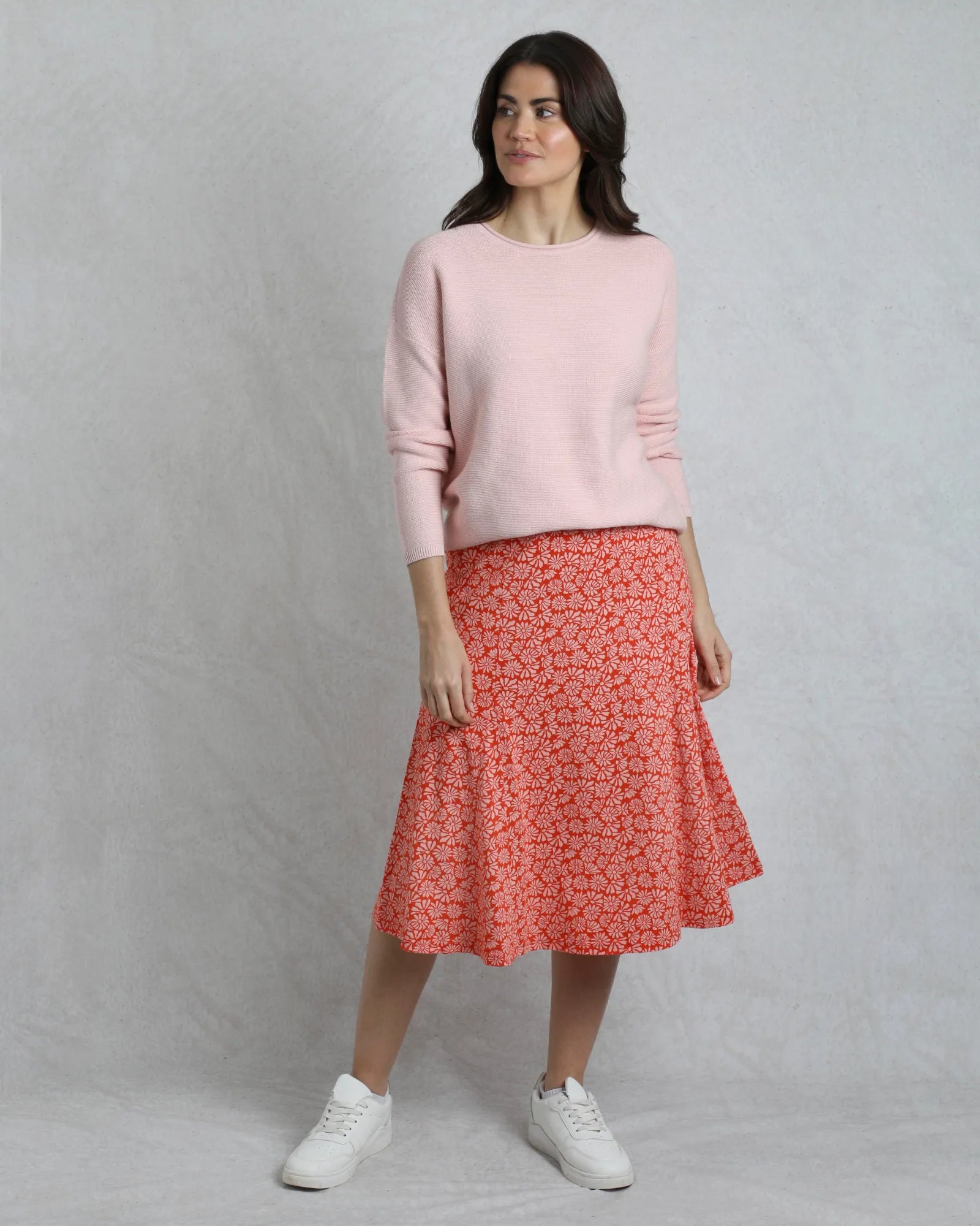 Romaro Skirt - Crimson