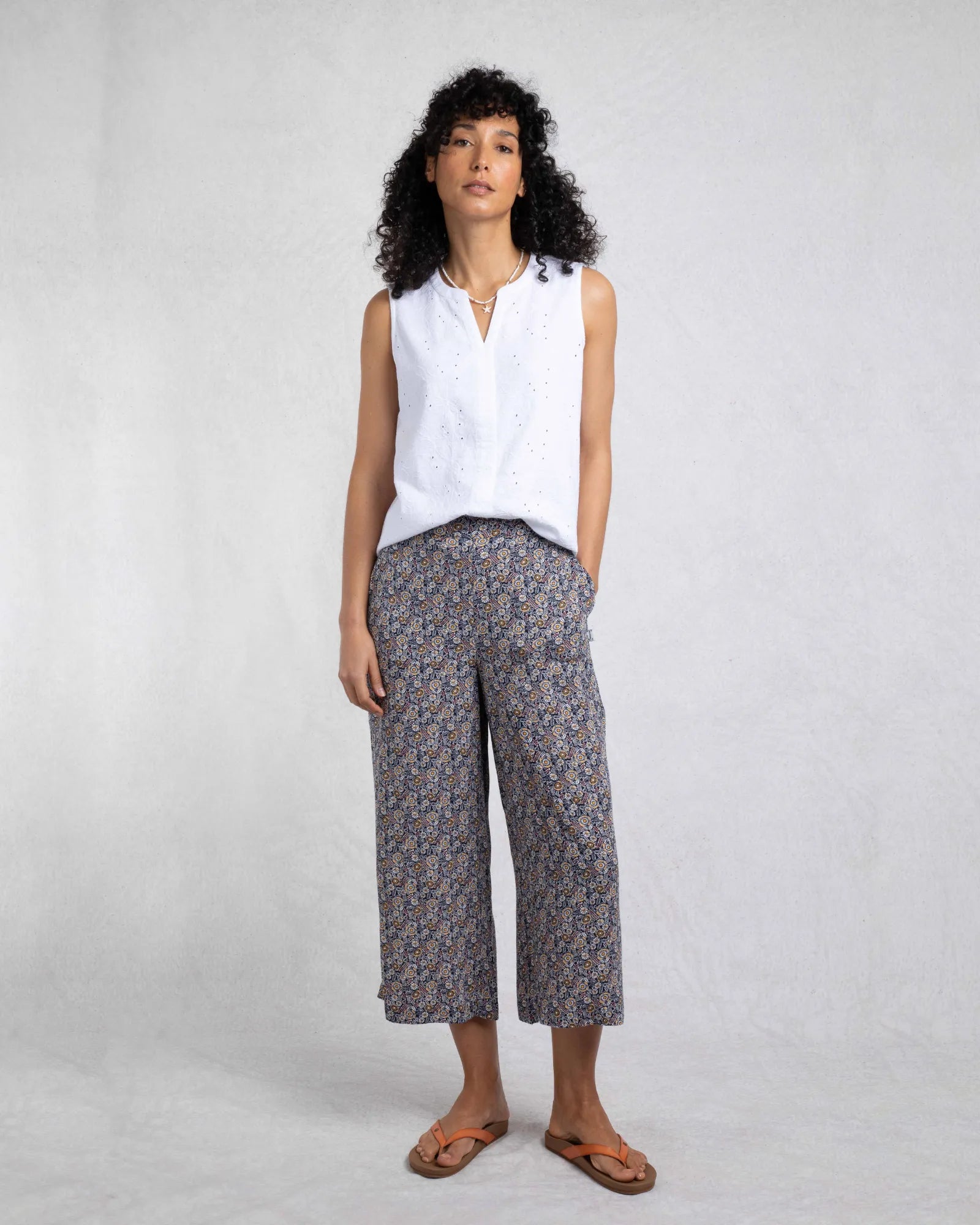 Sarita Trousers - Navy