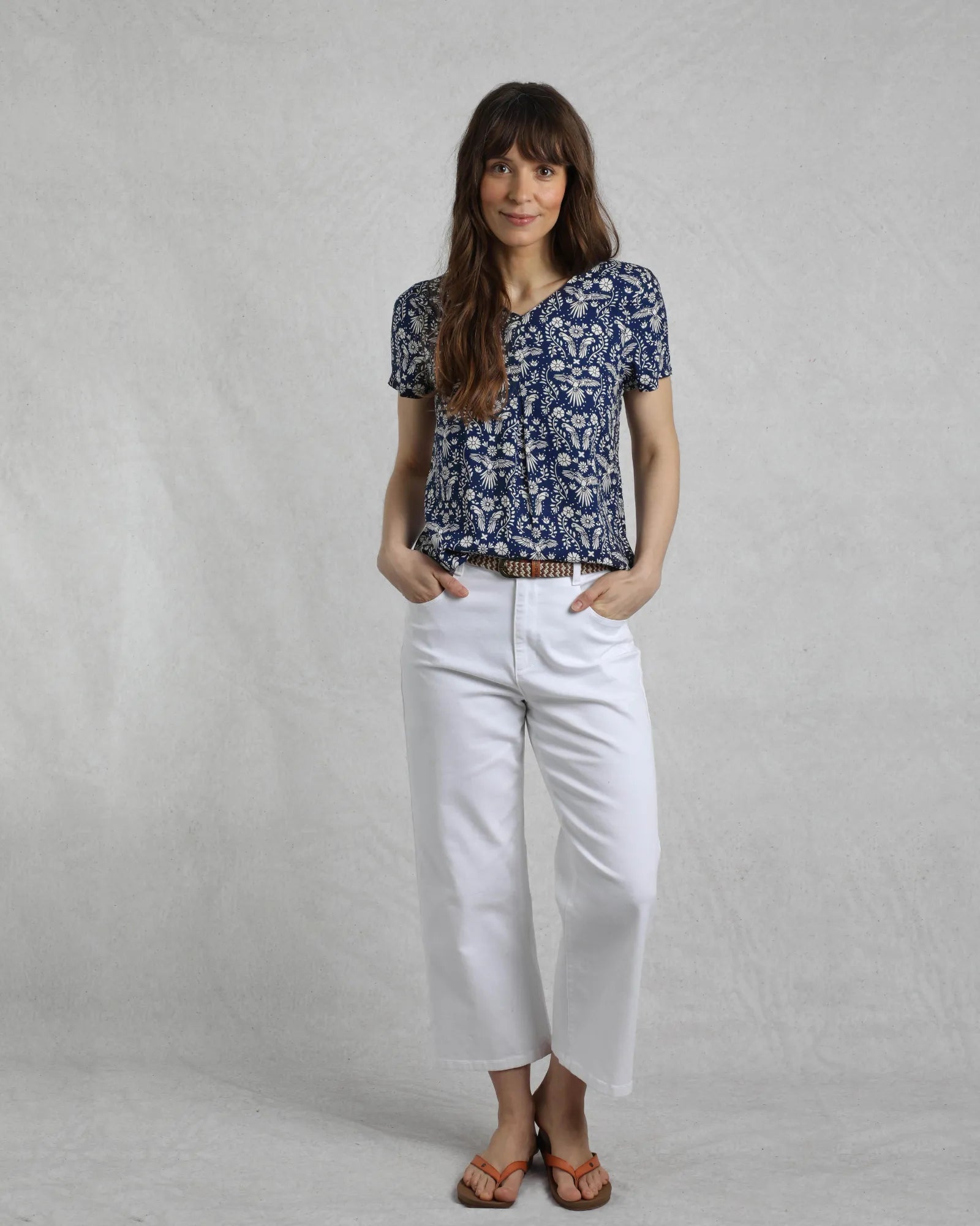 Solle Top - Rich Navy