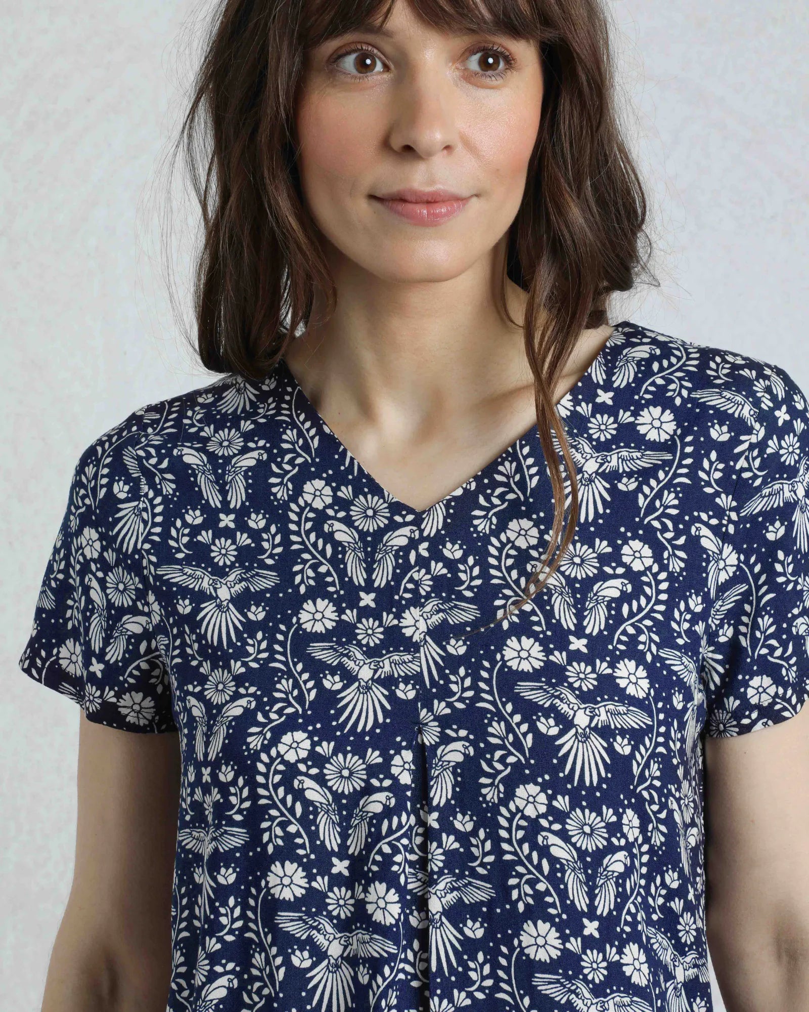 Solle Top - Rich Navy