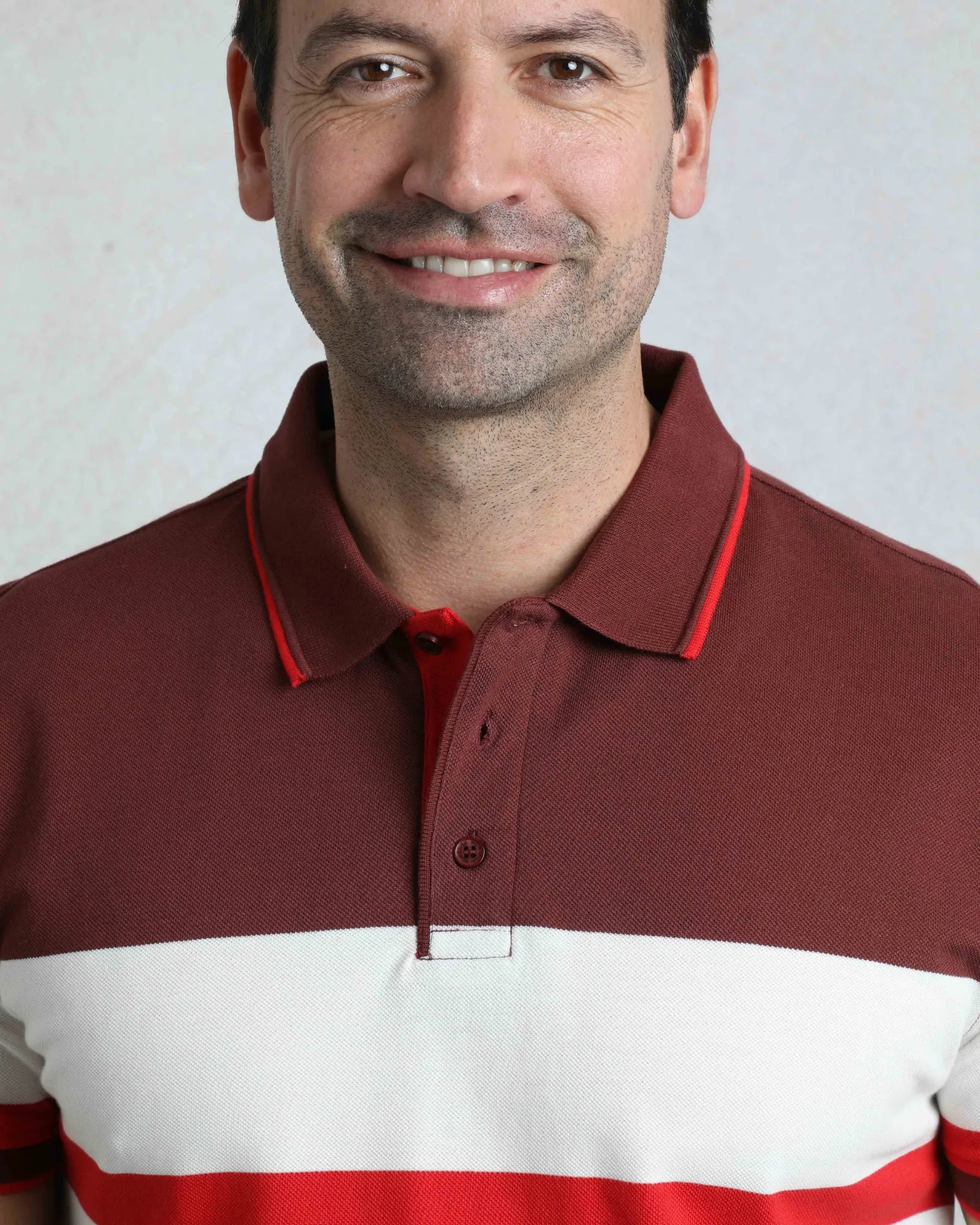 Sunbury Polo Shirt - Pinot Red