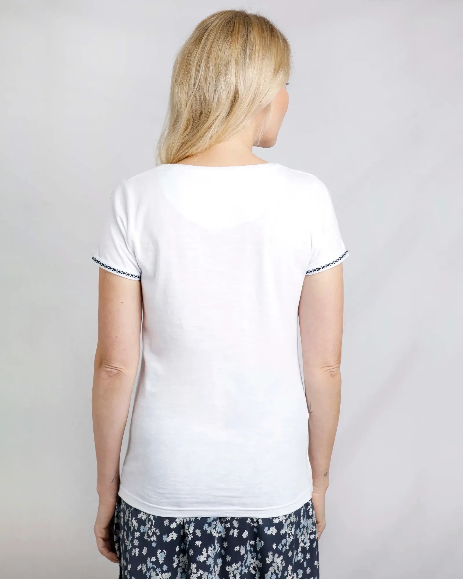 Teya White T-Shirt