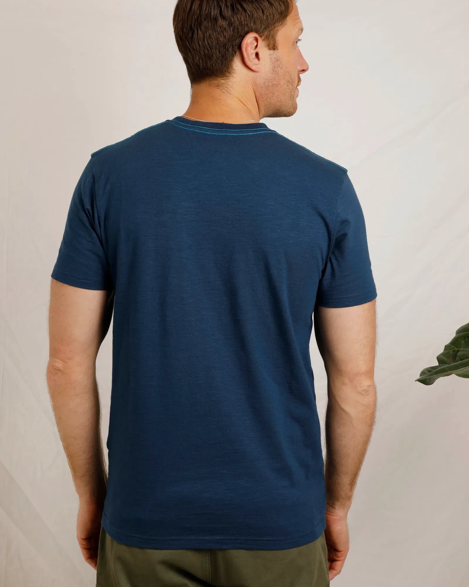 Van Kit Organic Graphic T-Shirt - Federal Blue