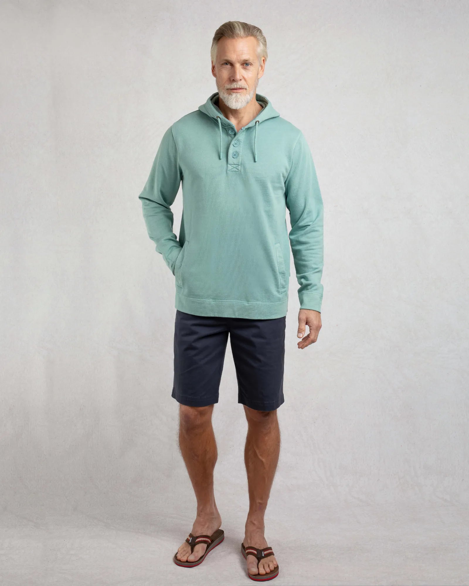 Woodside Hoodie - Mineral Blue