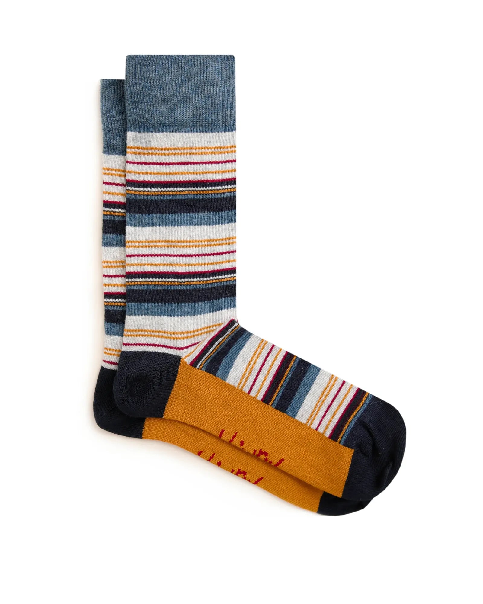 Wyatt Eco Stripe Socks Multi Pack - Foxberry