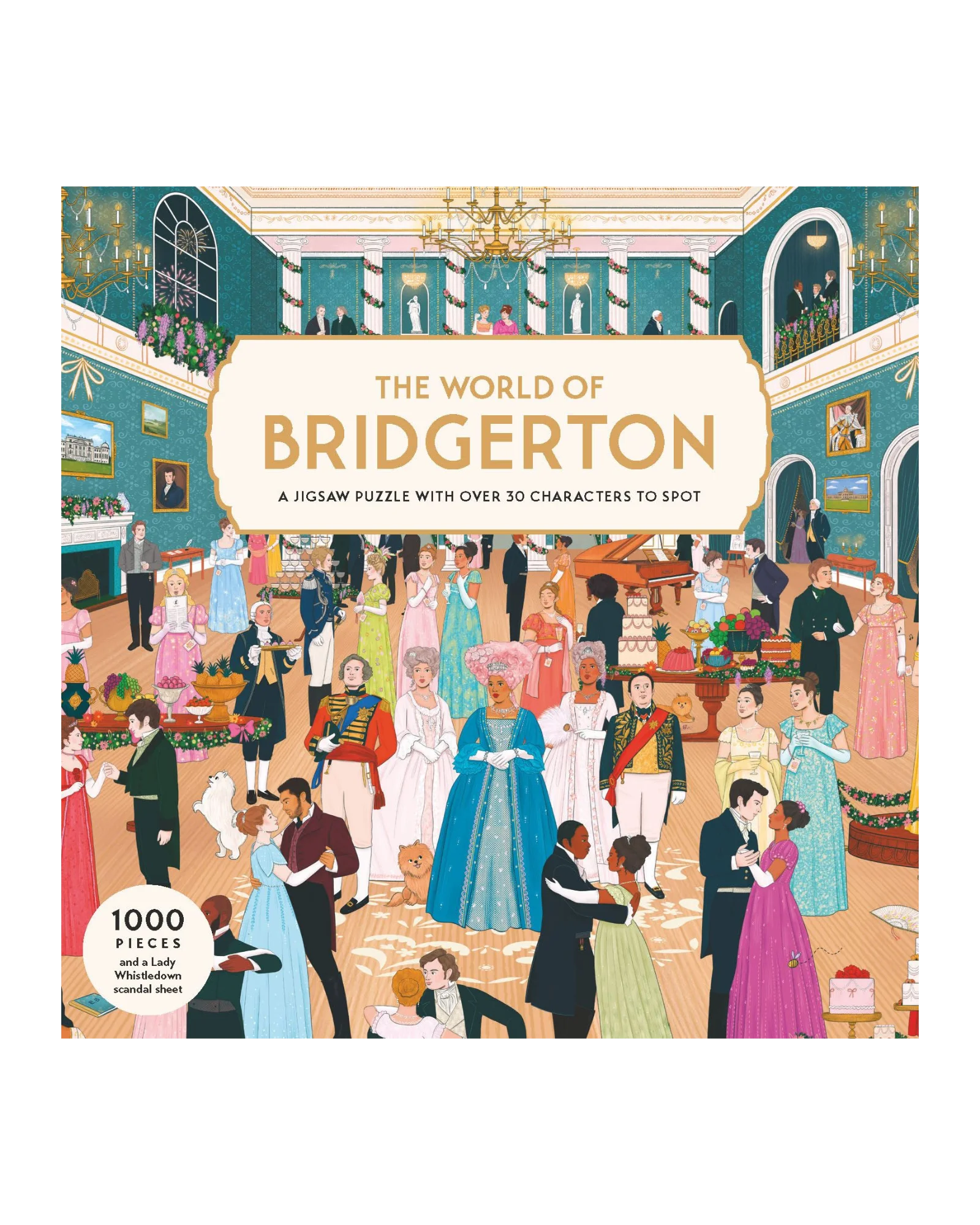 World of Bridgerton 1000 Piece Jigsaw Puzzle