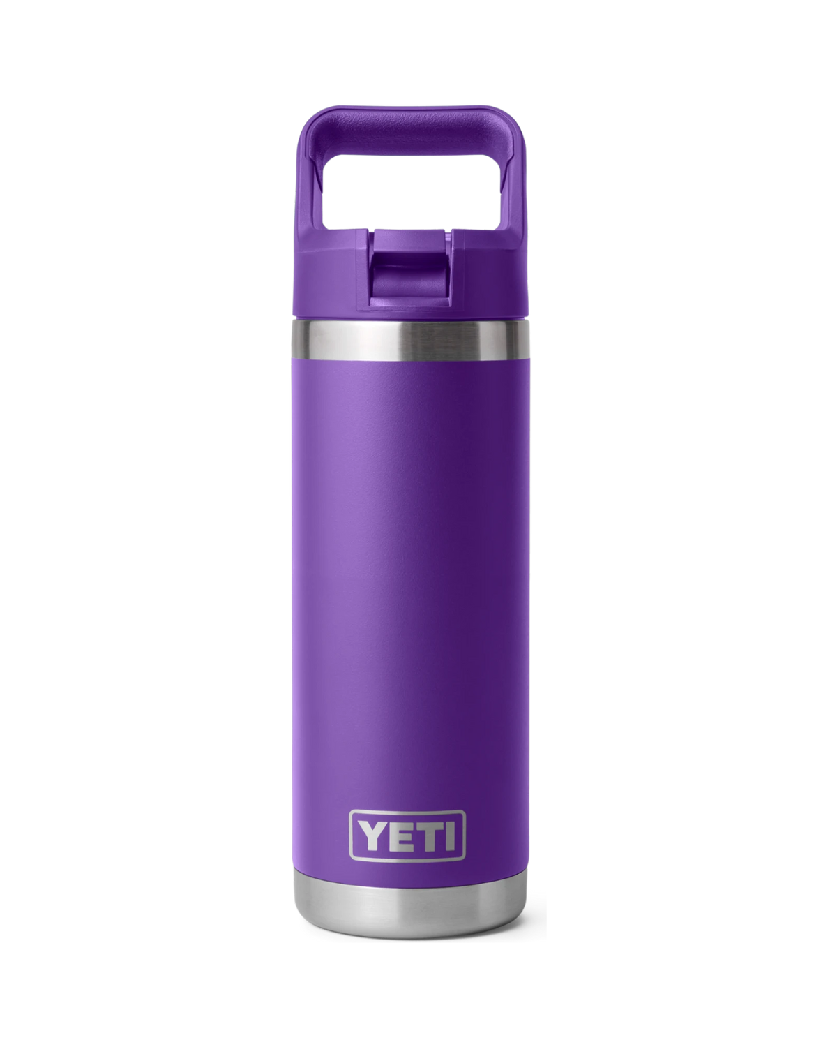Rambler 18 oz Colour Straw Bottle - Pace Purple