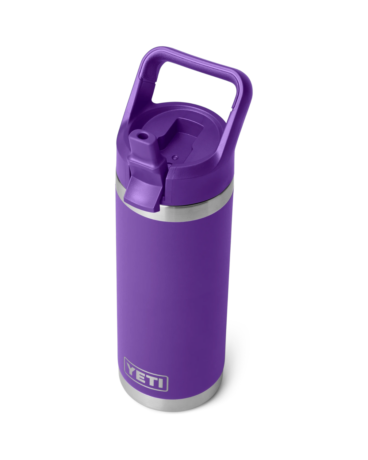 Rambler 18 oz Colour Straw Bottle - Pace Purple