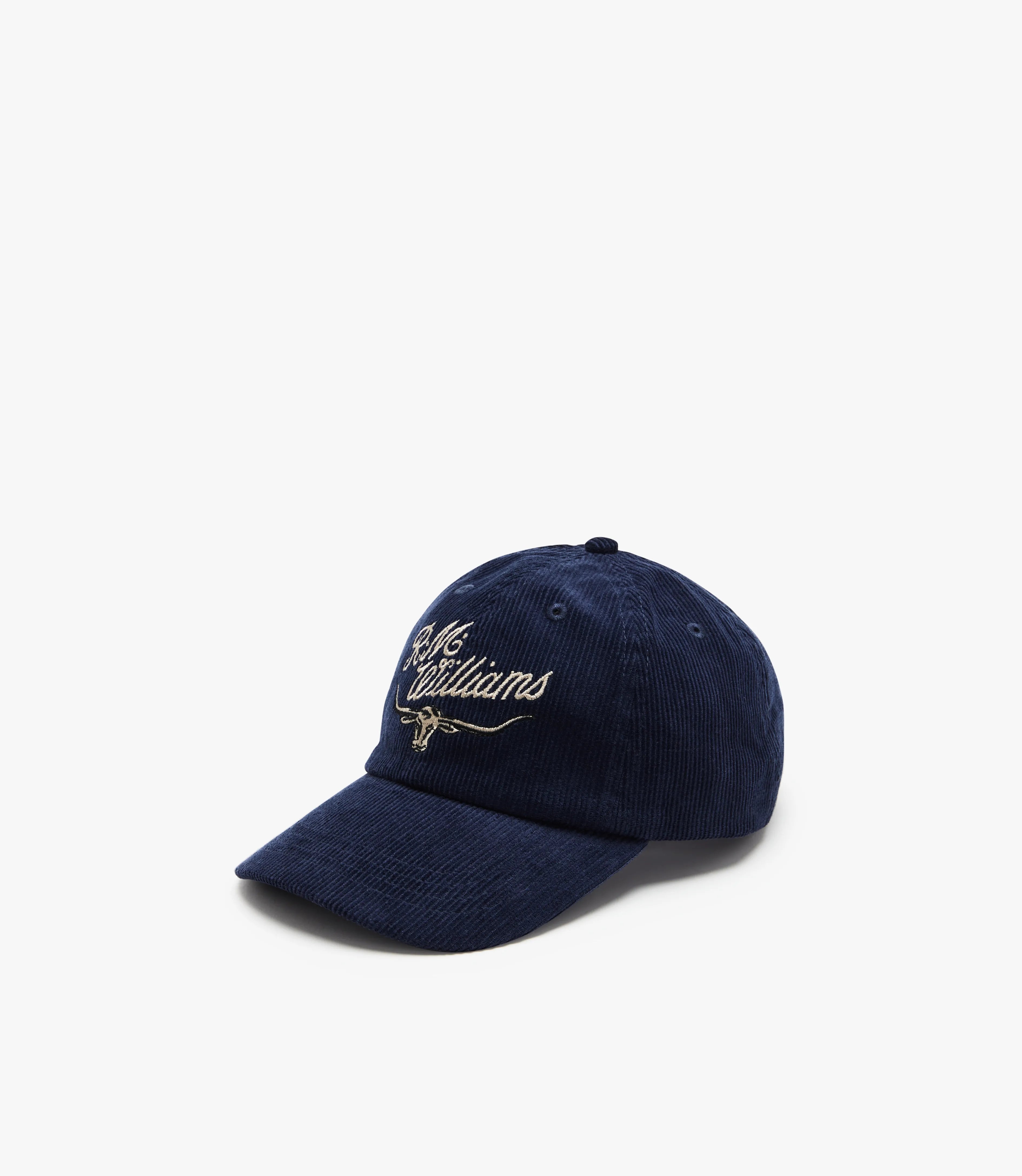 Corduroy Longhorn Cap - Navy