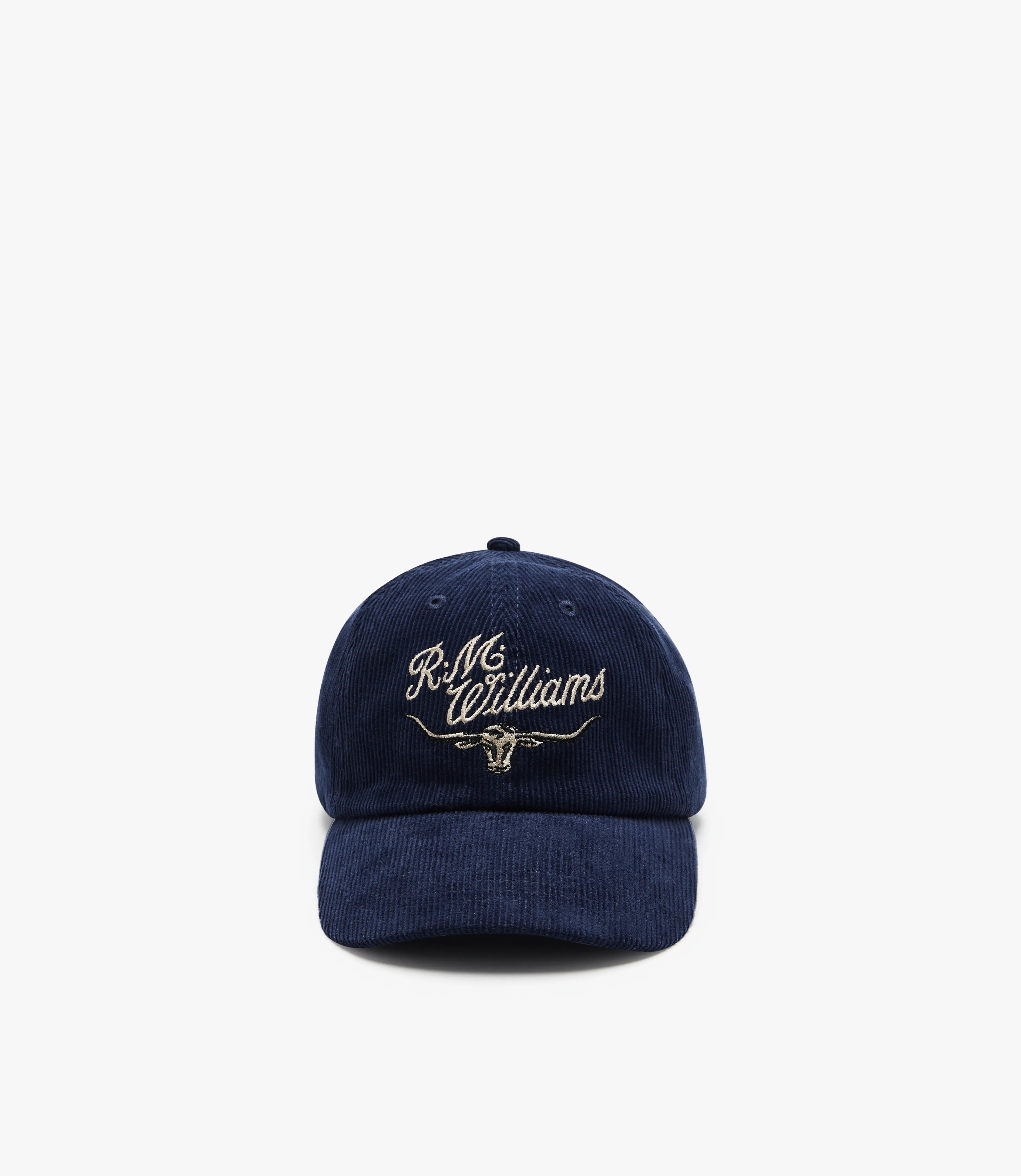 Corduroy Longhorn Cap - Navy