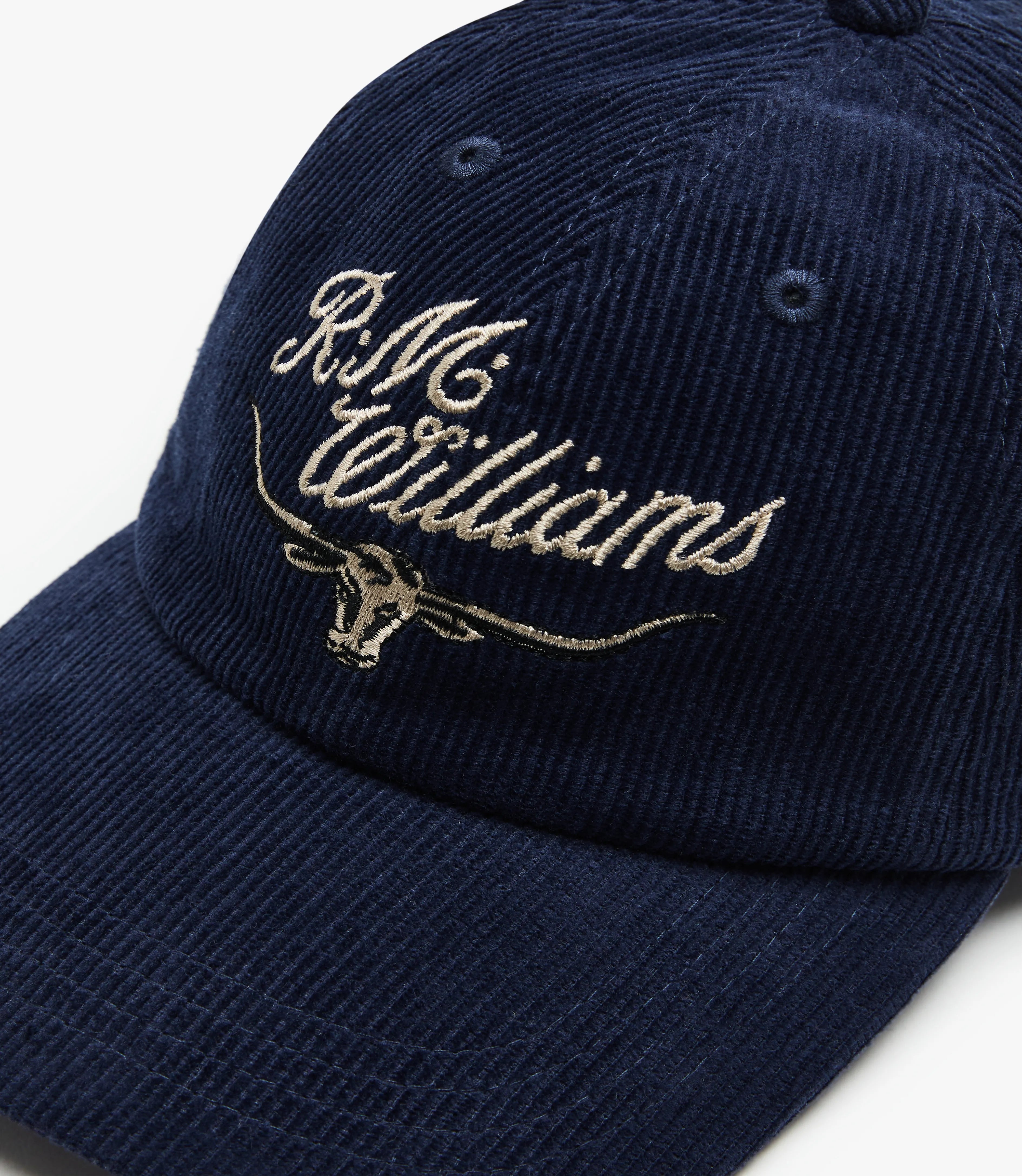 Corduroy Longhorn Cap - Navy