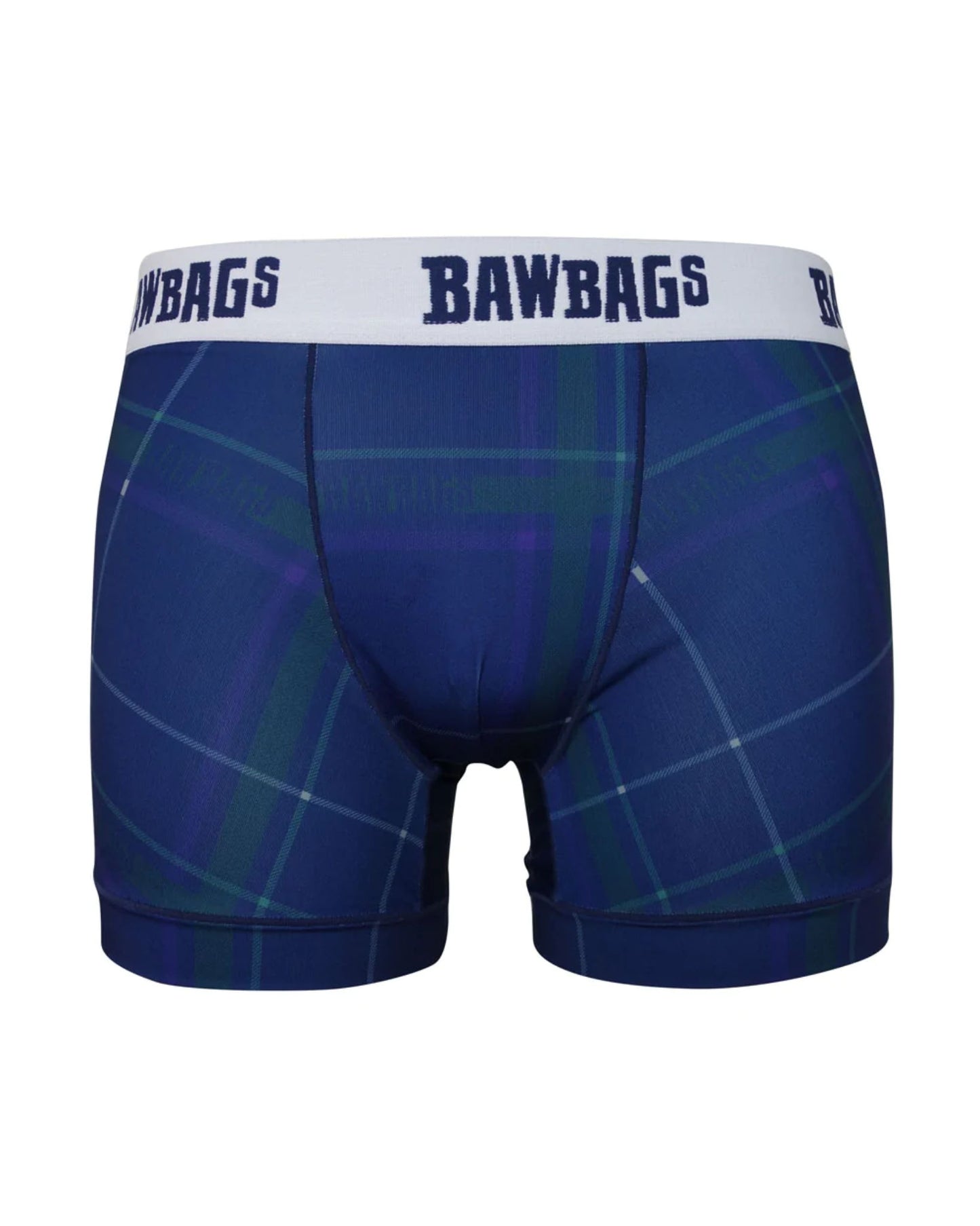 Cool De Sacs Boxer Shorts - Tartan Blue