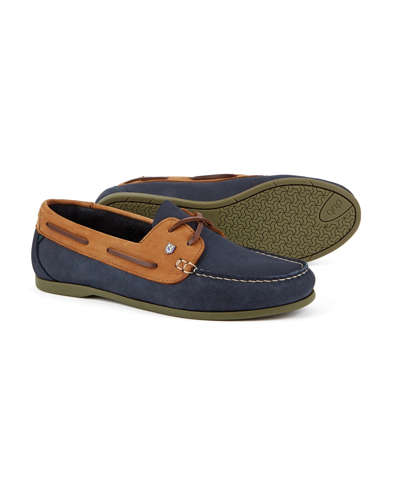 Aruba Deck Shoe - Denim/Tan