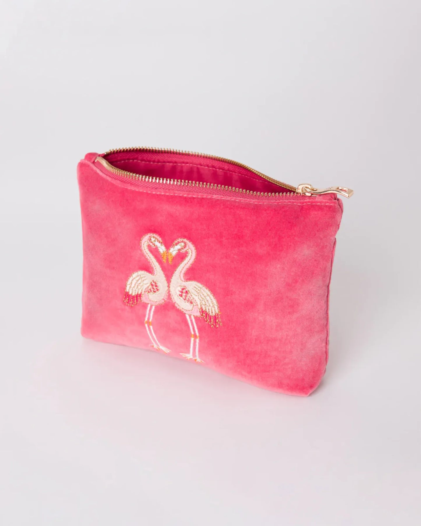 Flamingo Mini Pouch - Blush Pink