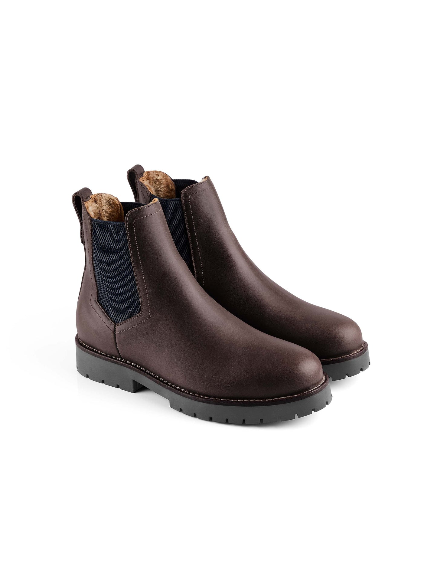 The Boudica Boot - Mahogany Leather