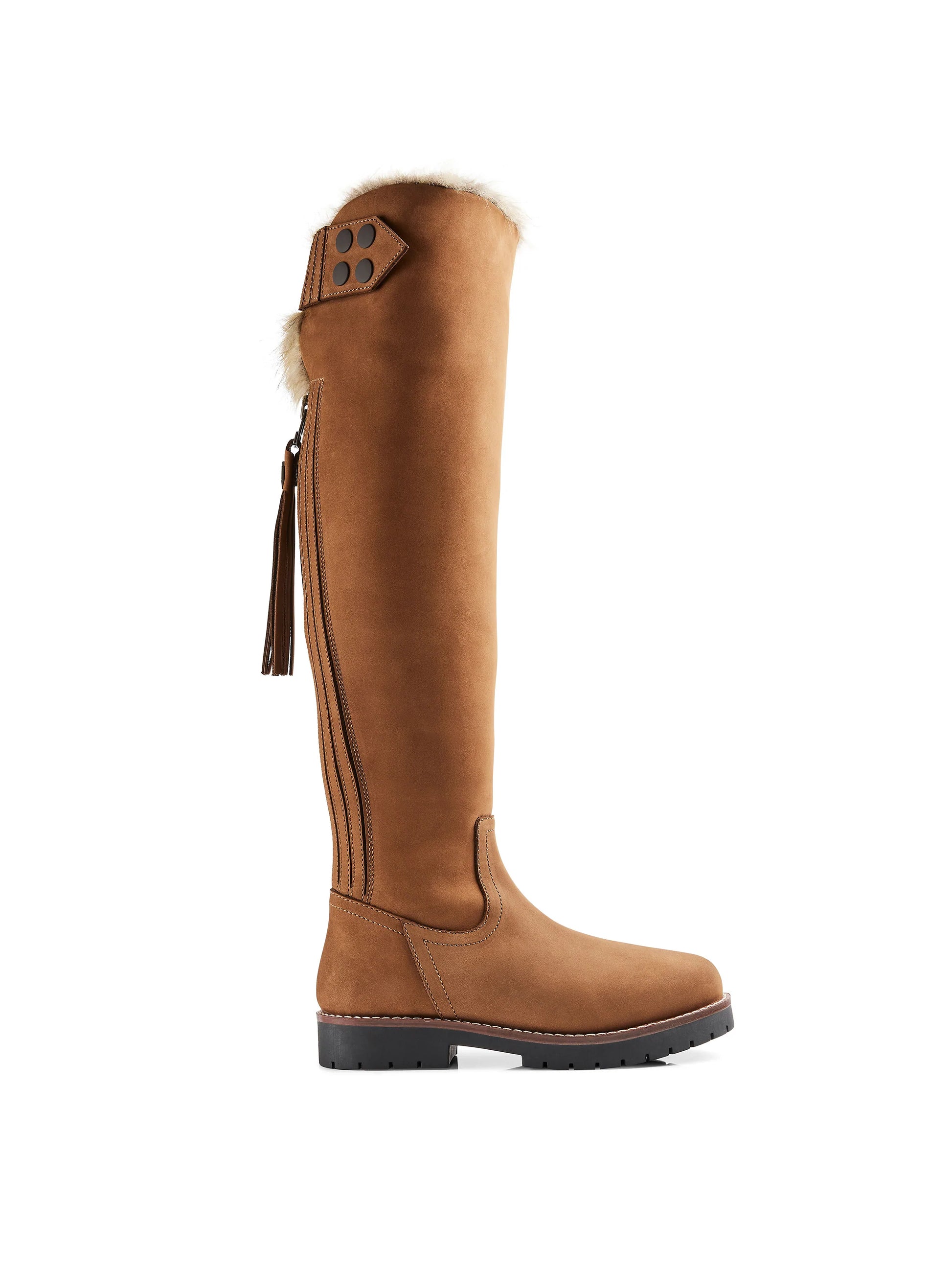 Over the knee cognac boots hotsell