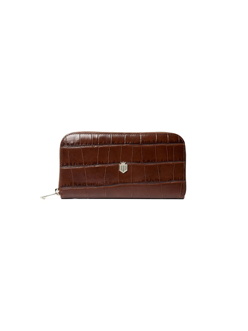 The Salisbury Purse - Conker Leather