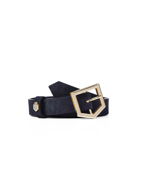 The Sennowe Belt - Navy Suede