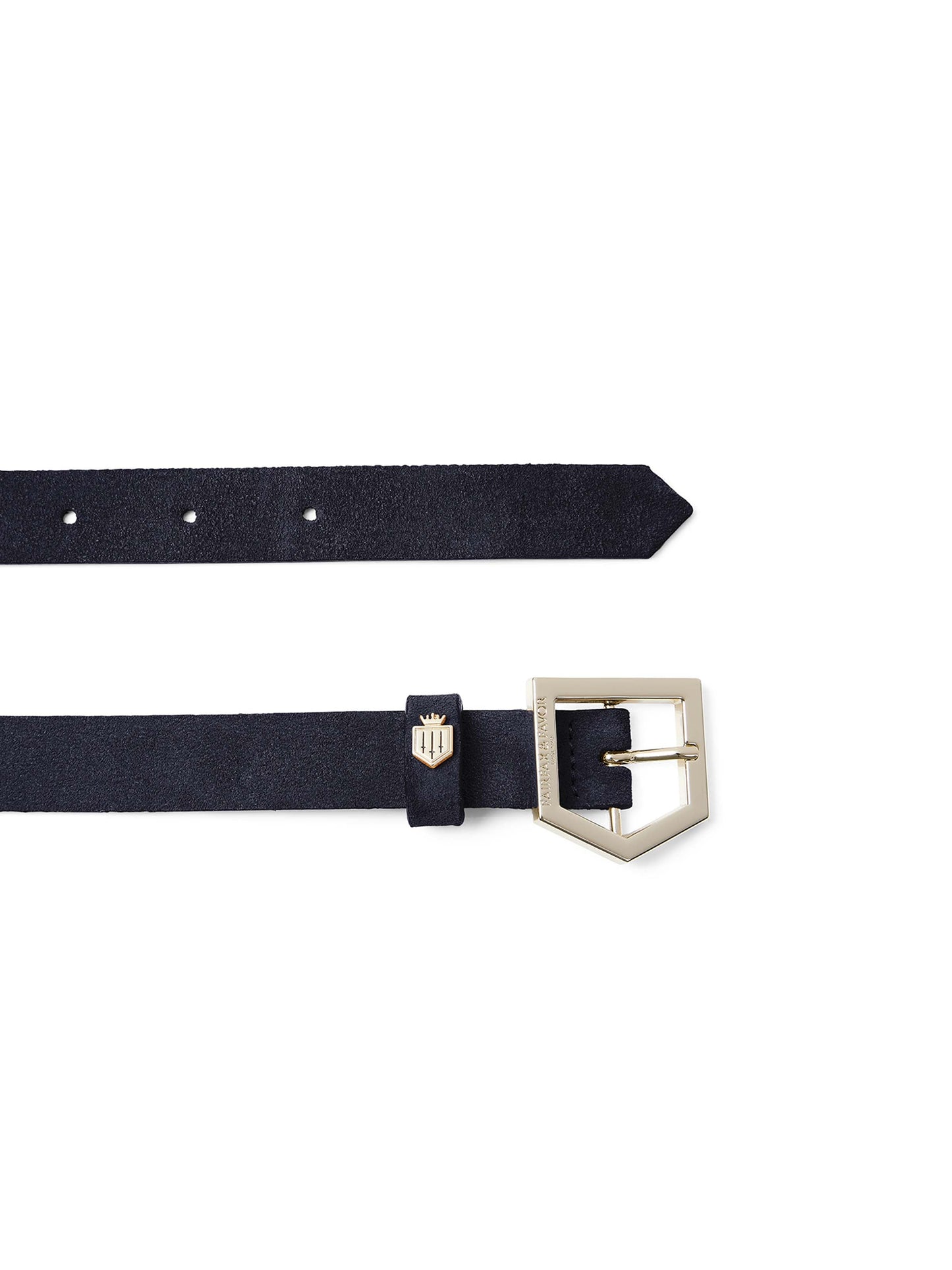 The Sennowe Belt - Navy Suede