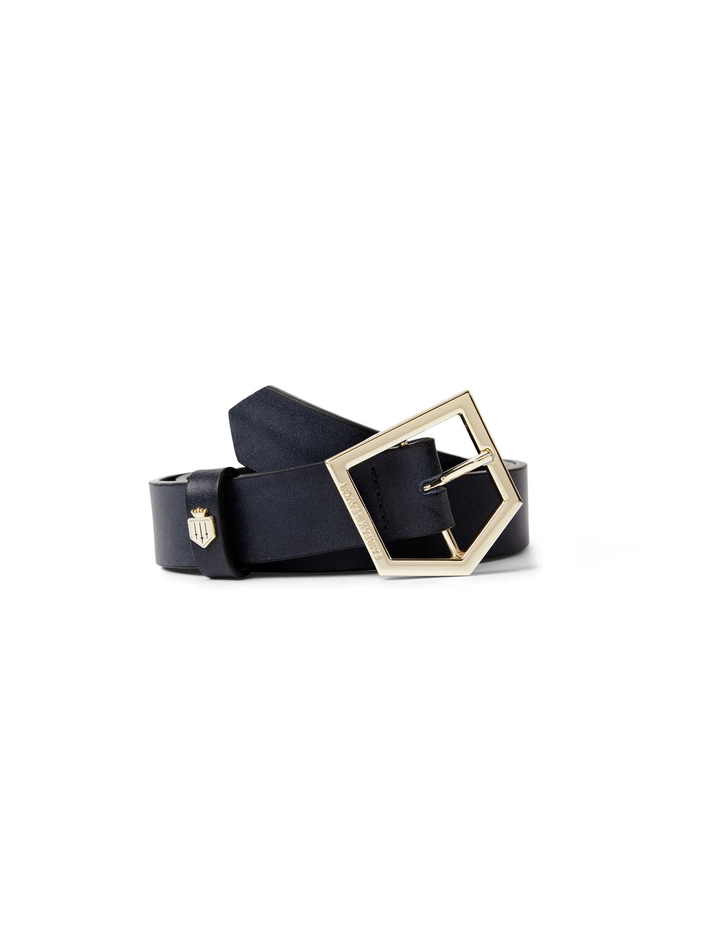 The Sennowe Belt - Navy Leather