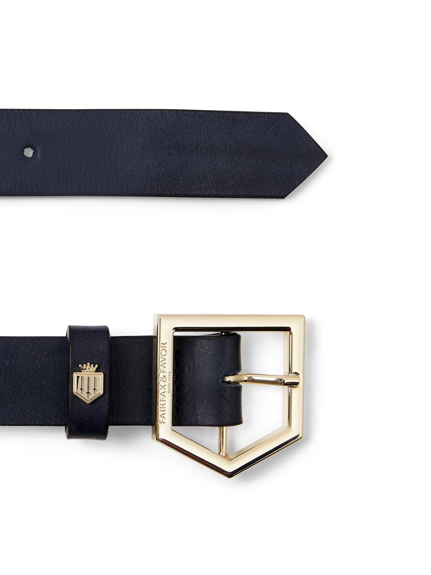 The Sennowe Belt - Navy Leather