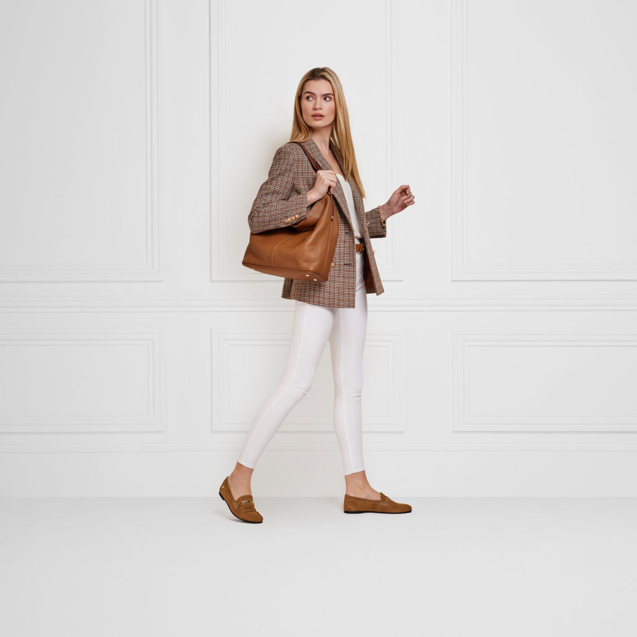 The Tetbury Tote Bag - Tan Leather
