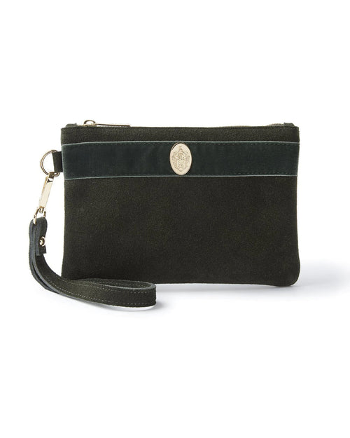 The Chelsworth Clutch Bag - Olive Green