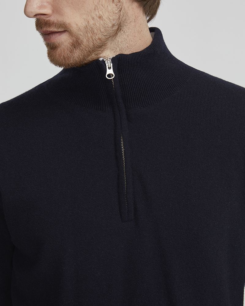 Stellan T-neck WP - Navy